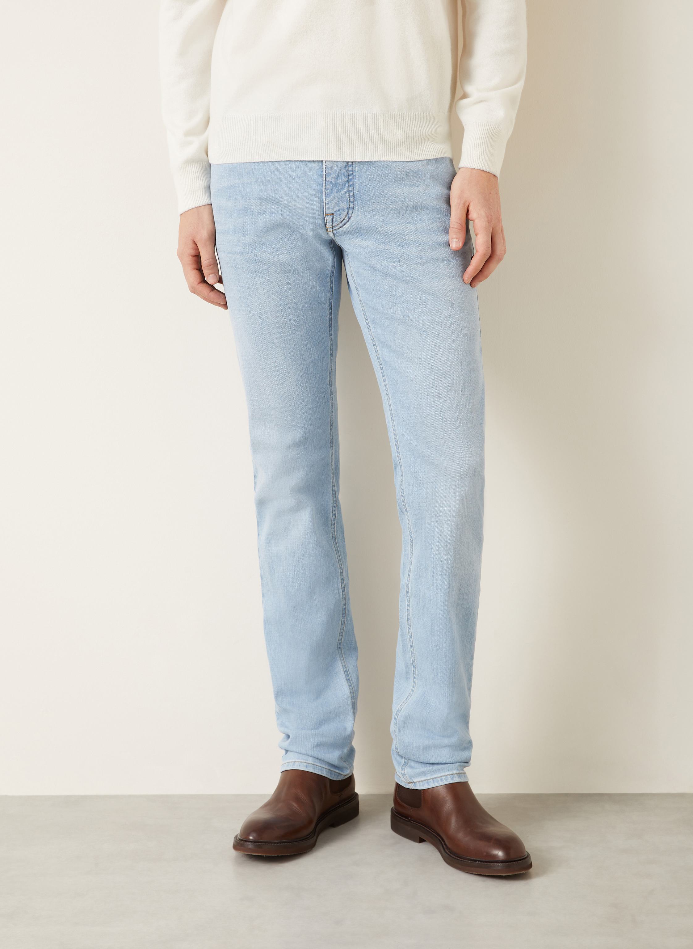 Thumbnail - Brioni Jeans Meribel Regular Fit blau