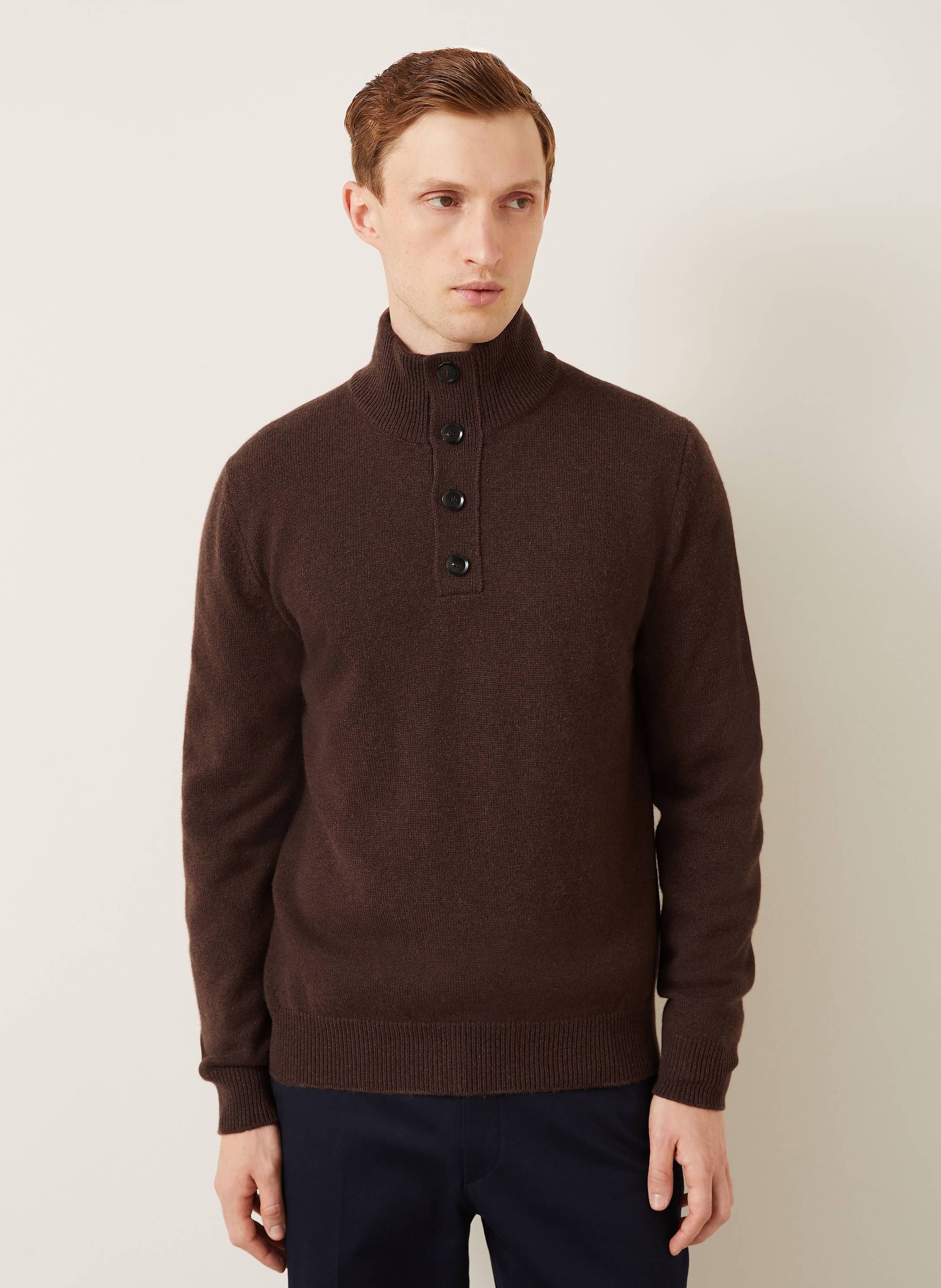 Thumbnail - Brioni Cashmere-Troyer braun