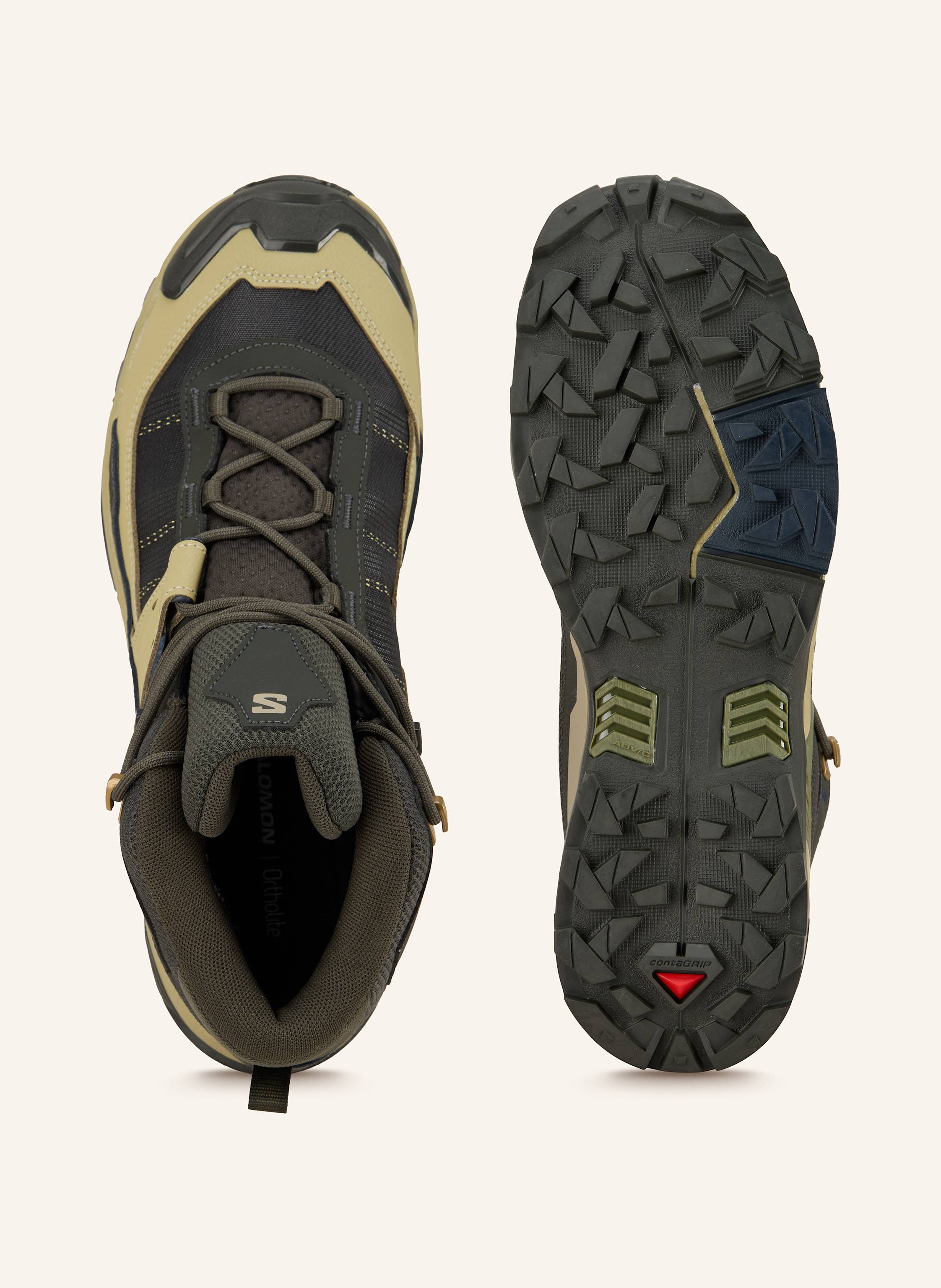Thumbnail - Salomon Wanderschuhe X Ultra 5 Mid Gtx grau