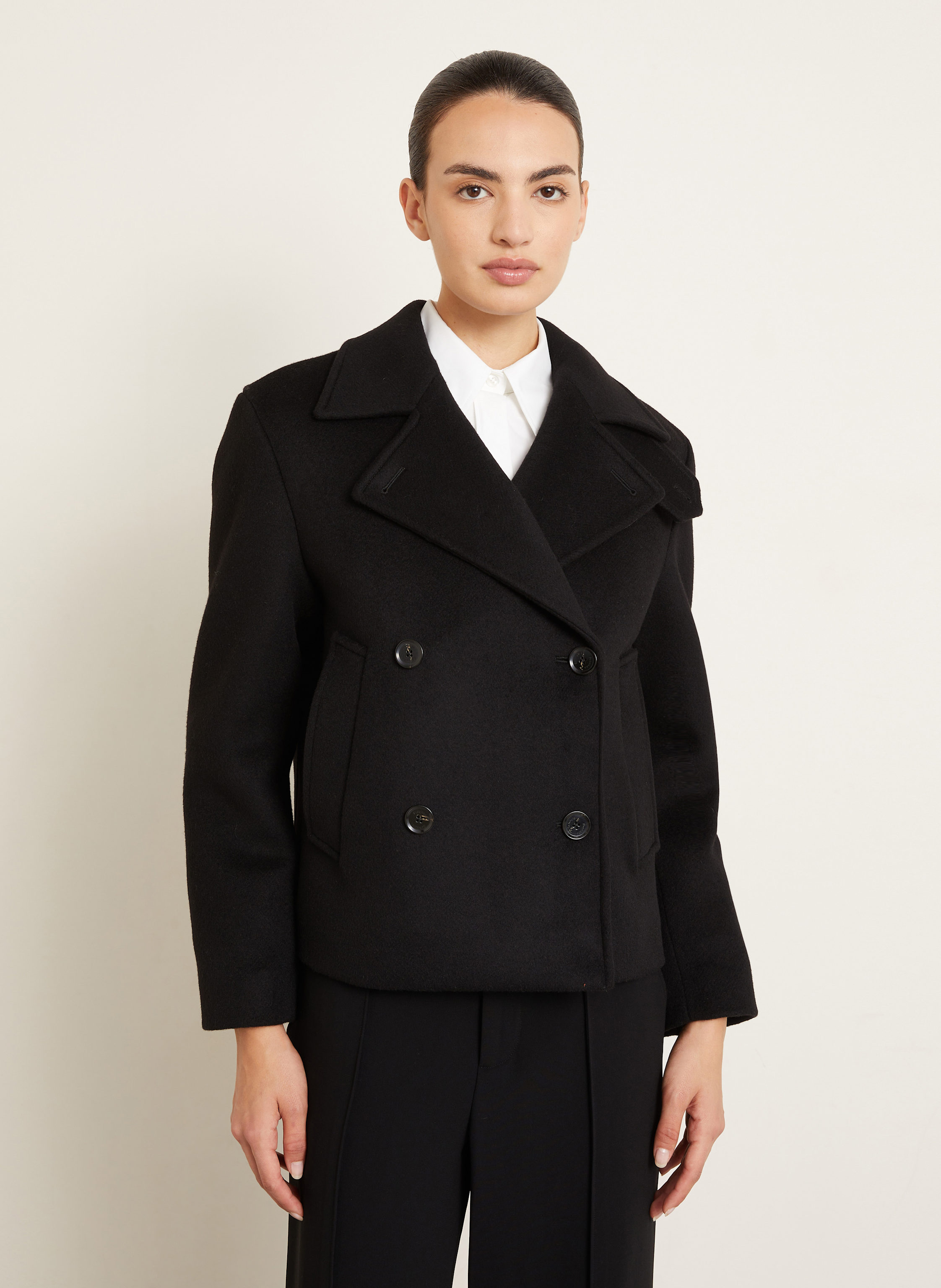 Thumbnail - Proenza Schouler Cabanjacke Nola schwarz