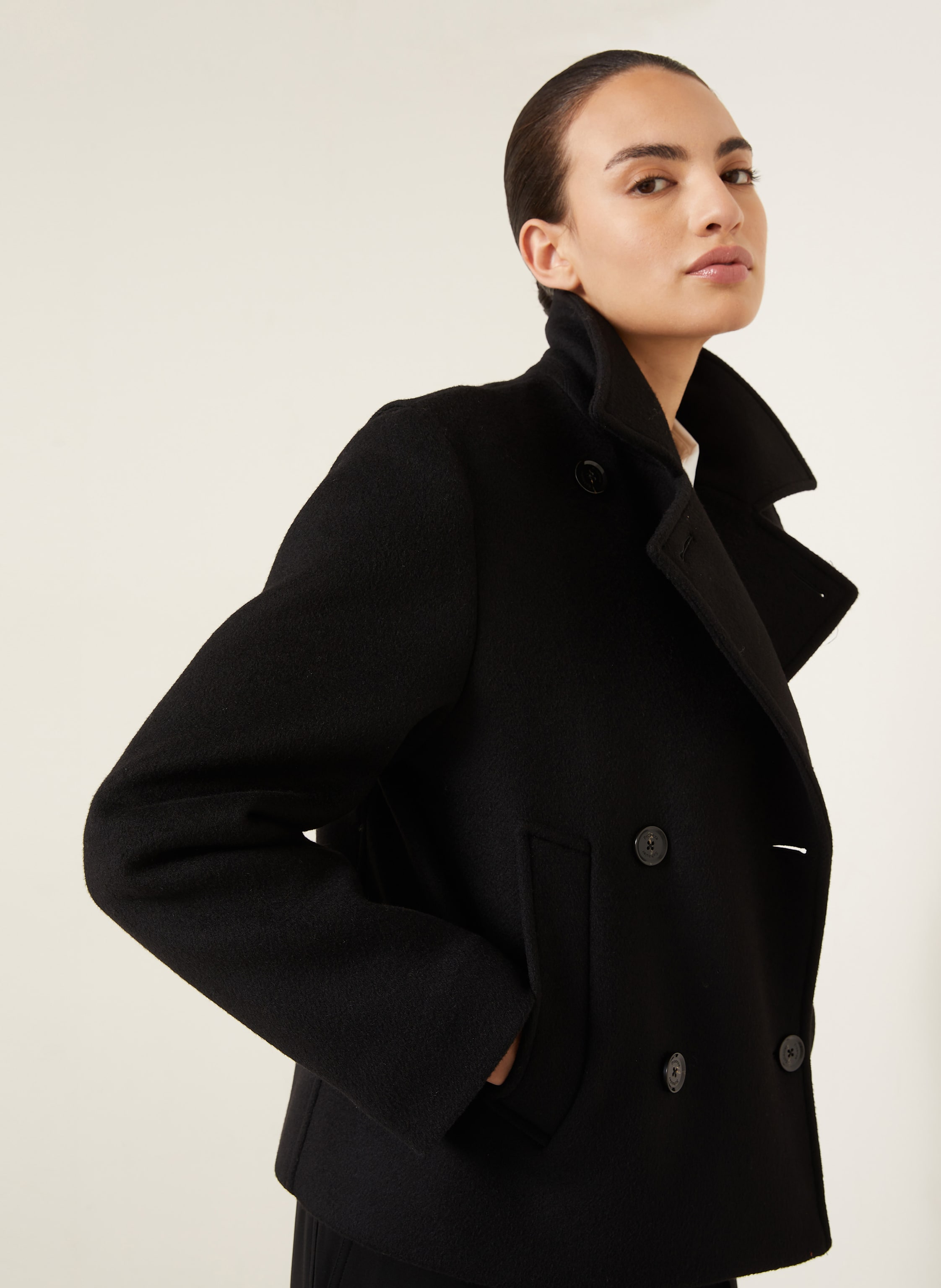 Thumbnail - Proenza Schouler Cabanjacke Nola schwarz