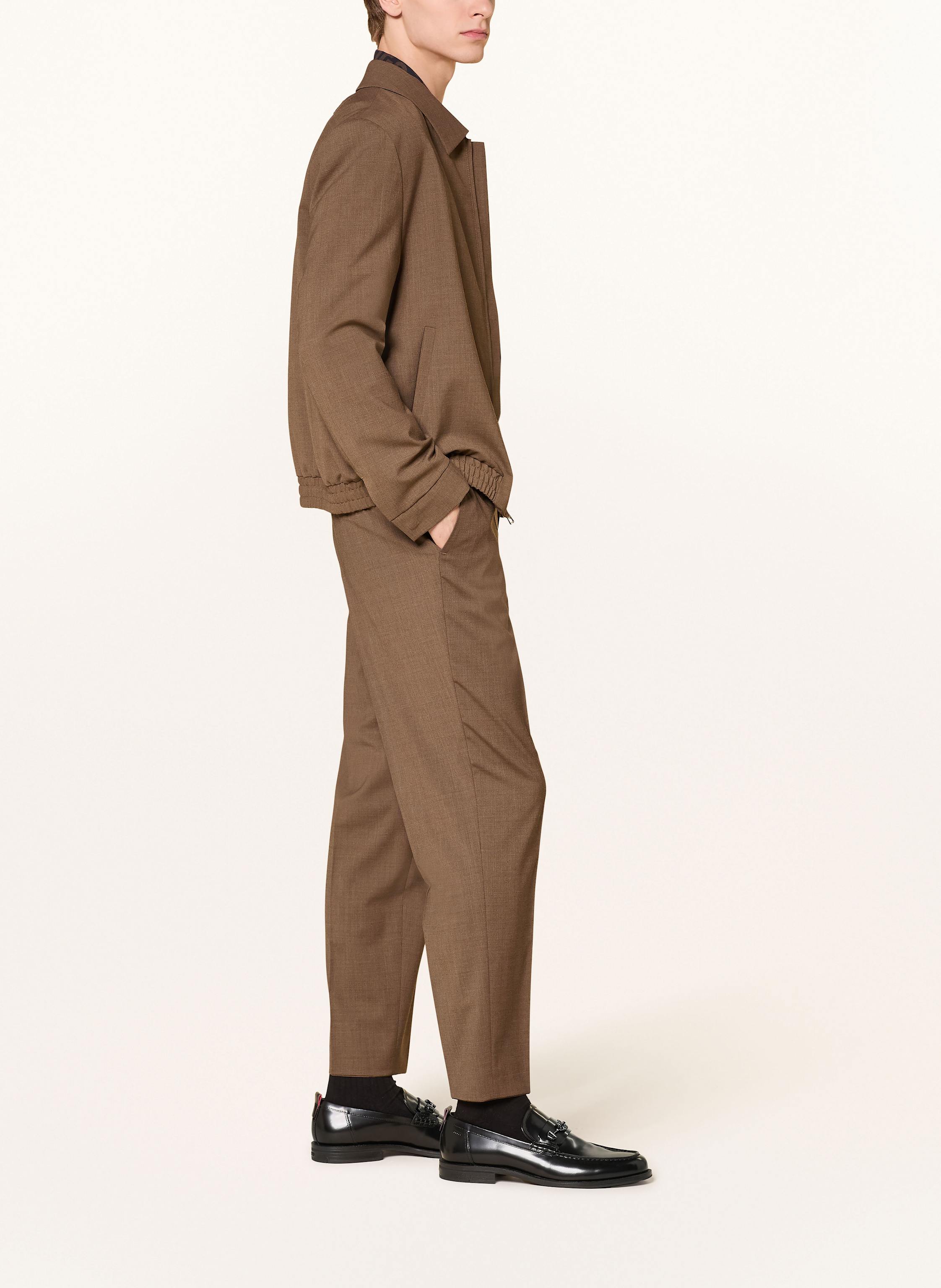 Thumbnail - Hugo Anzughose Gos233F1X Slim Fit braun