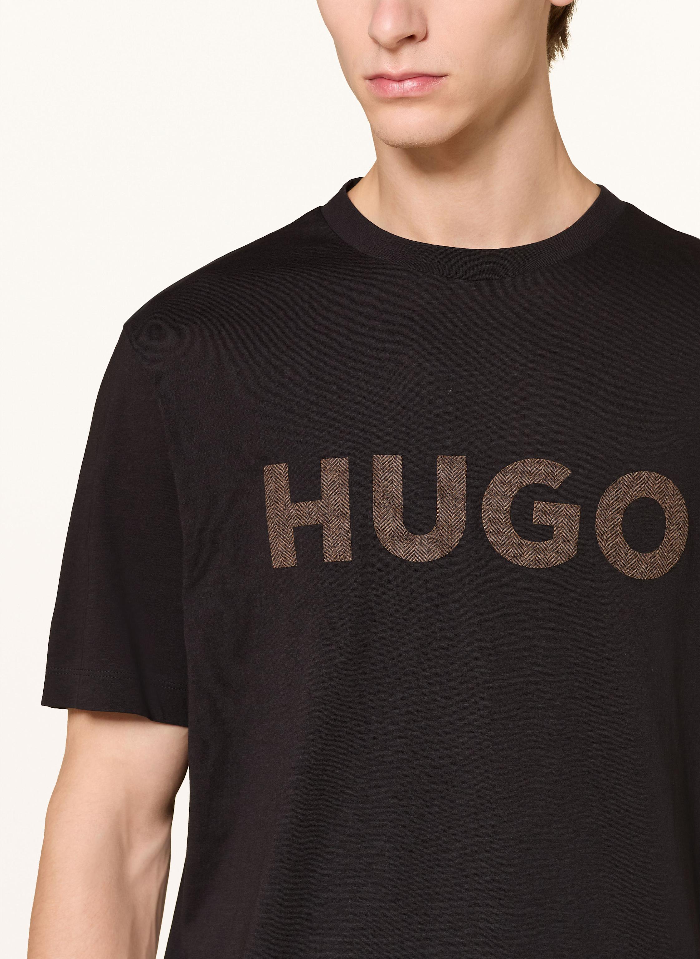 Thumbnail - Hugo T-Shirt Dulivio schwarz