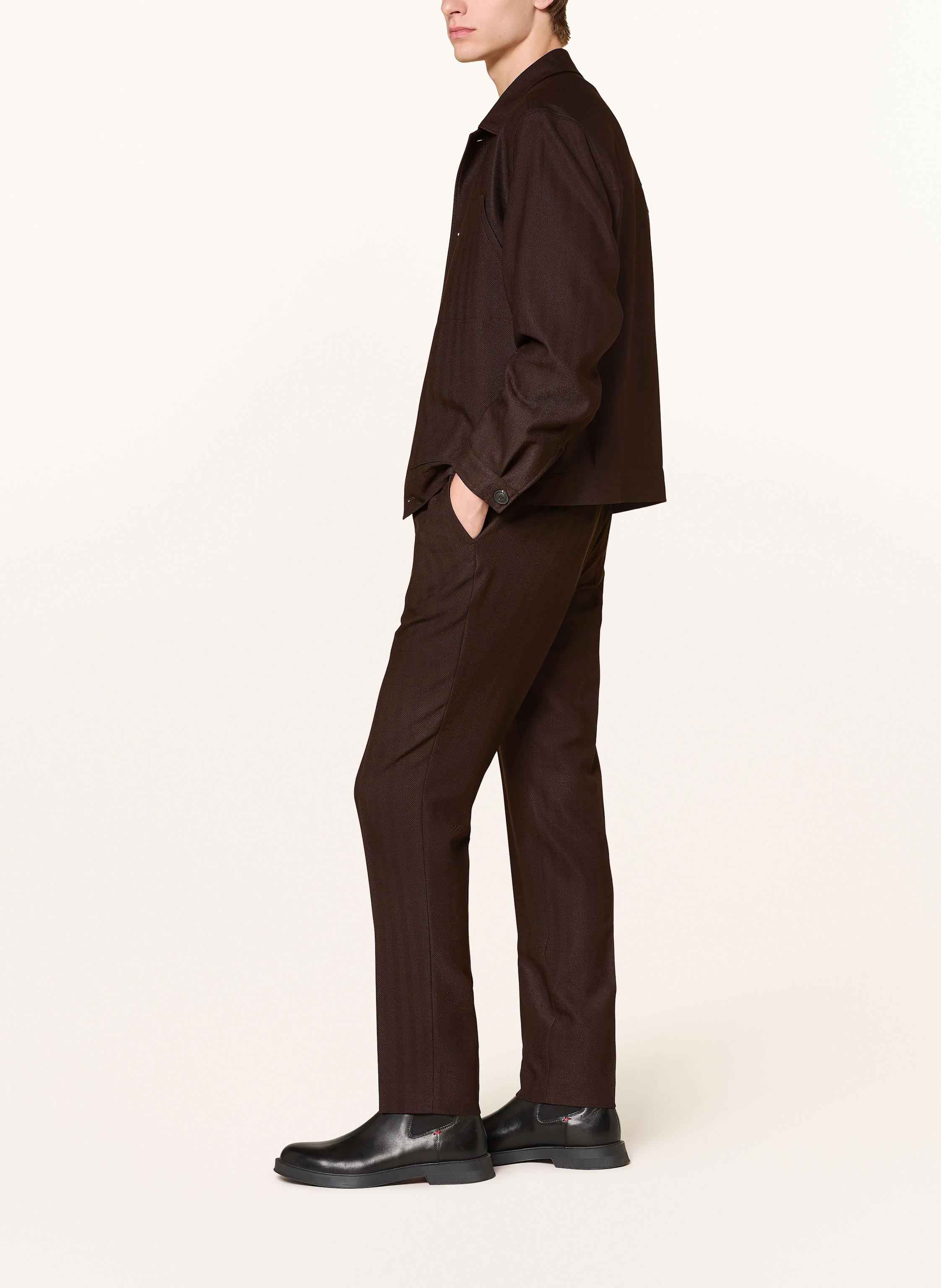 Thumbnail - Hugo Hose Getlin Im Jogging-Stil Slim Fit braun