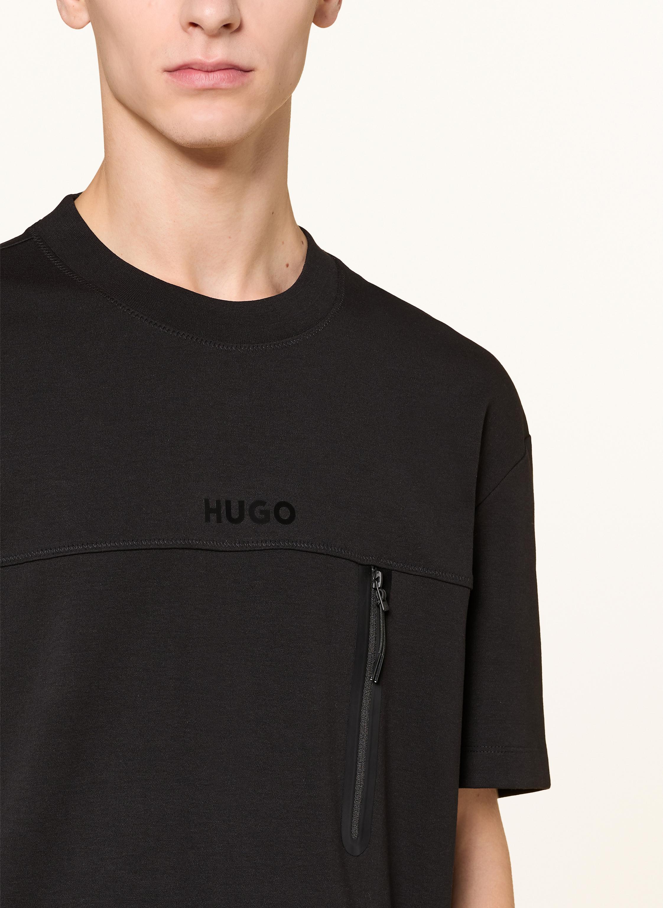 Thumbnail - Hugo T-Shirt Dubi schwarz