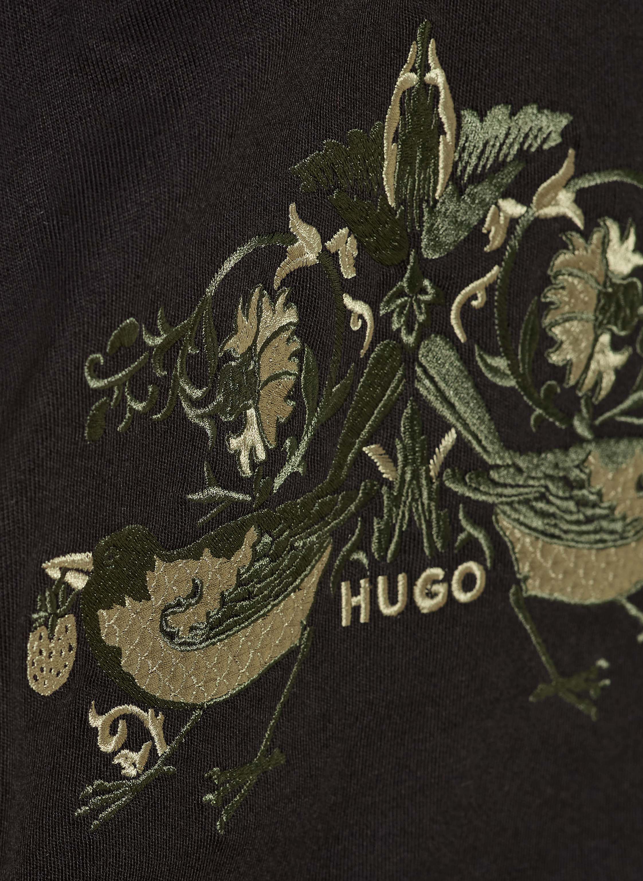 Thumbnail - Hugo T-Shirt Denrith schwarz