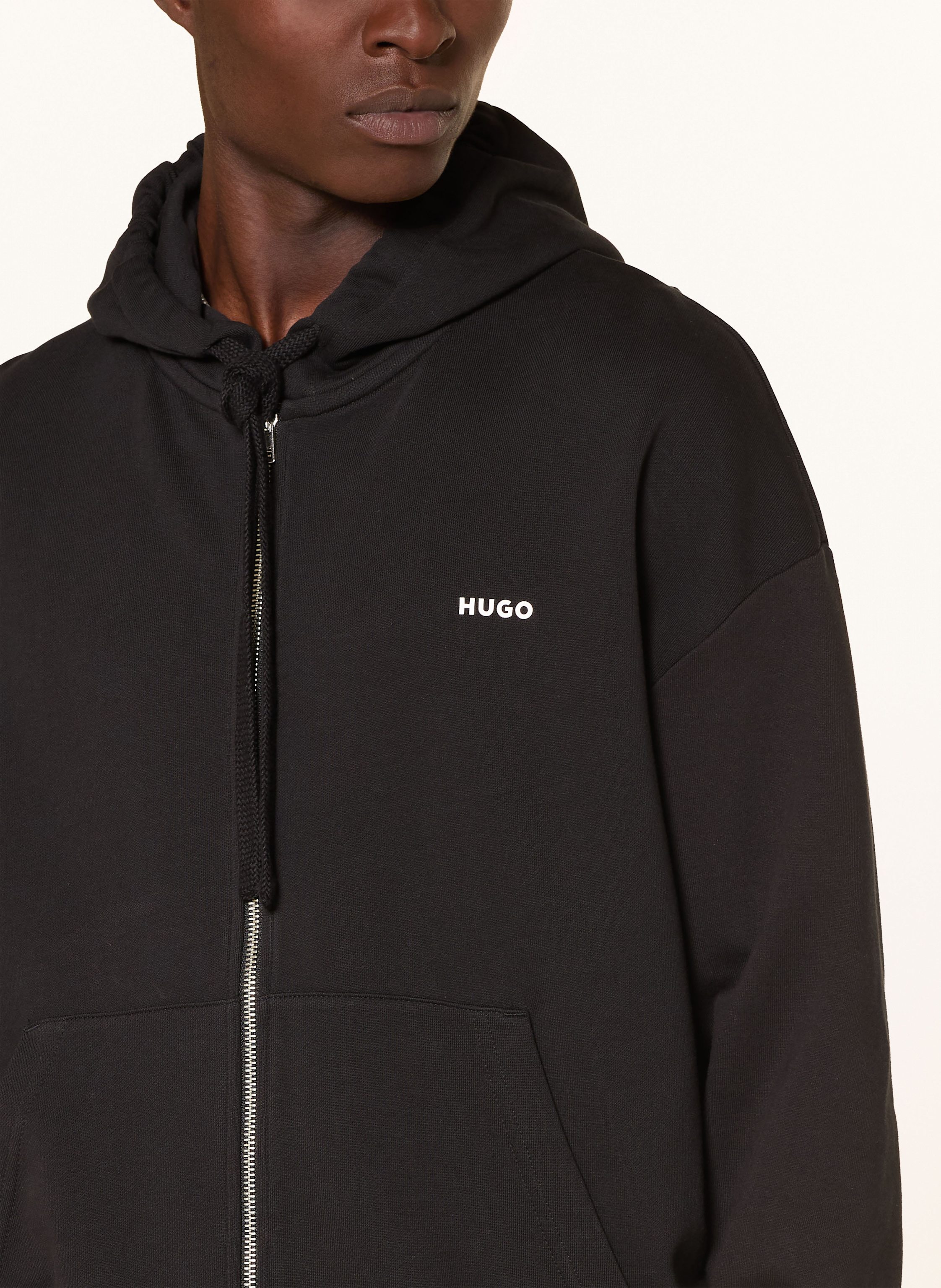 Thumbnail - Hugo Sweatjacke Dapozip schwarz