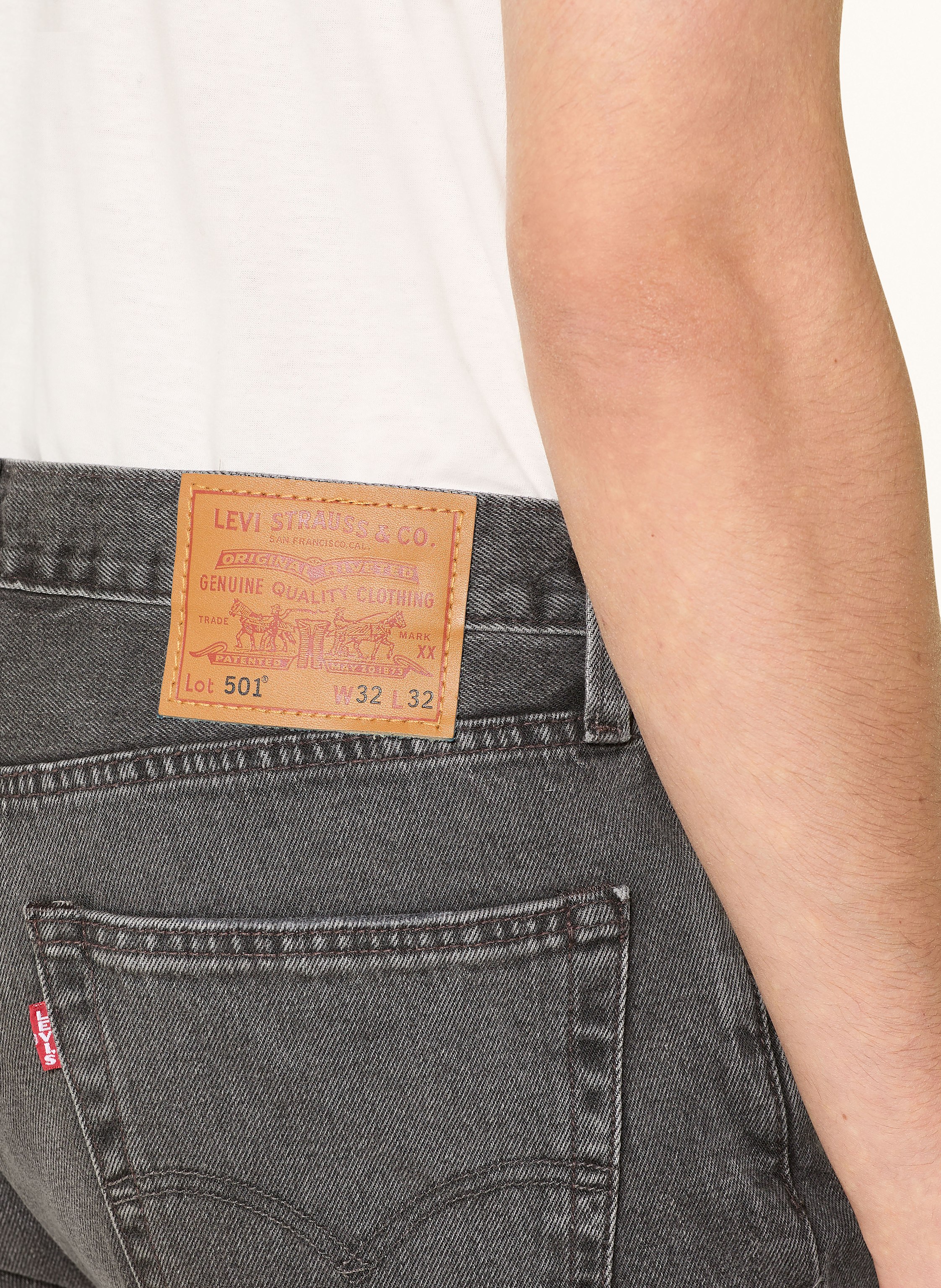 Thumbnail - Levi's® Jeans 501 Straight Fit grau