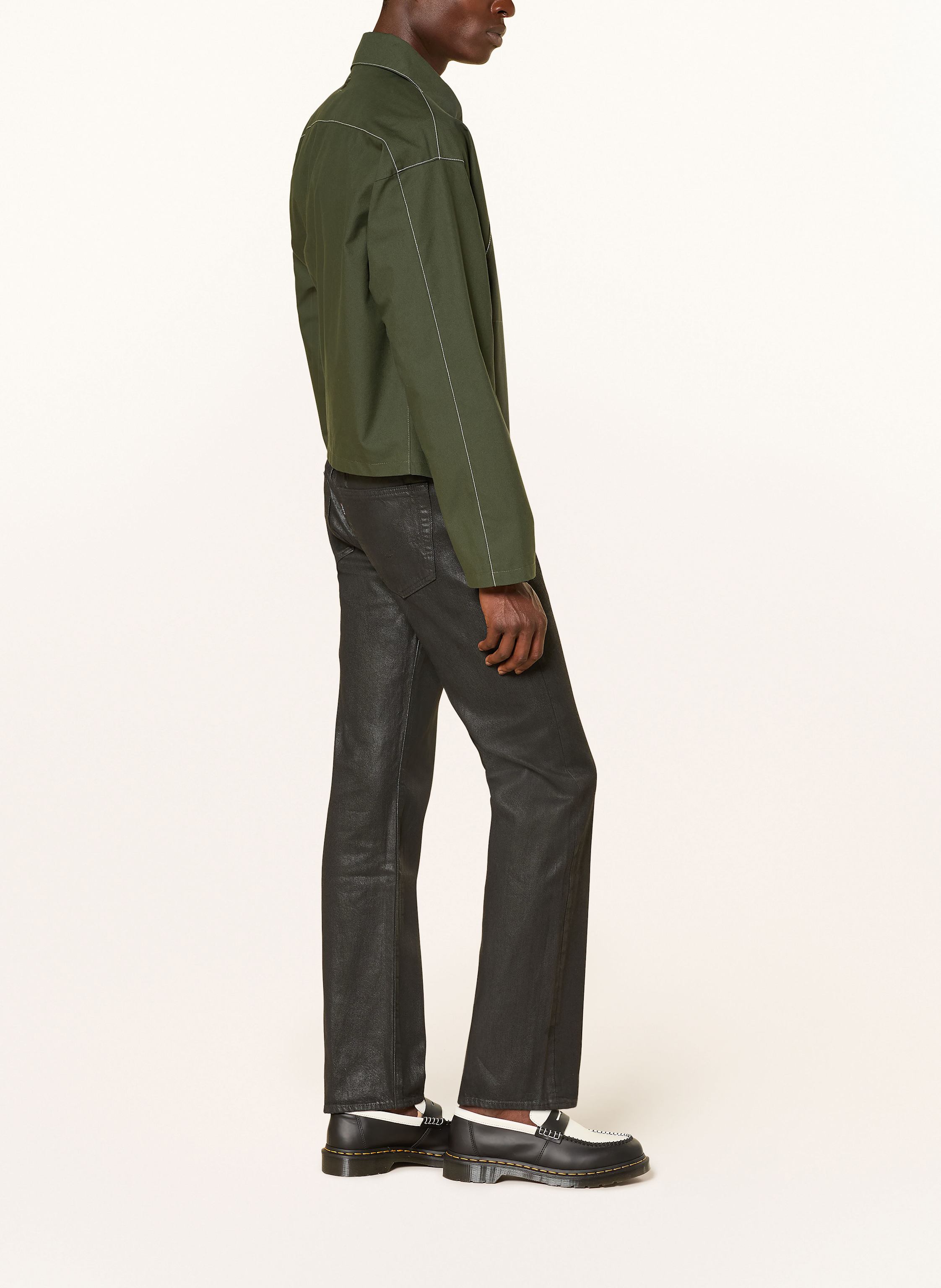 Thumbnail - Levi's® Coated Jeans 501 Regular Fit schwarz