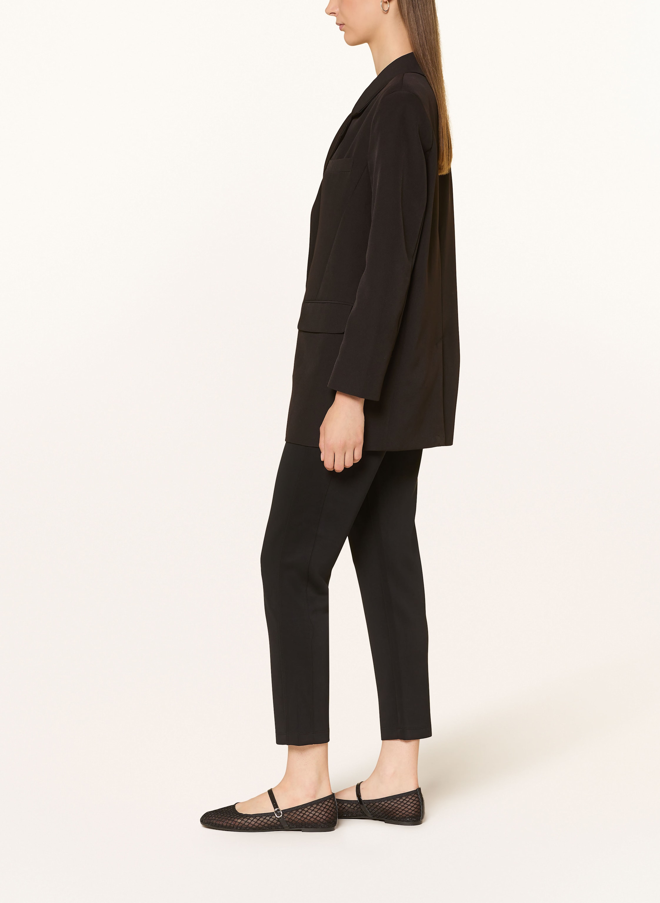 Thumbnail - Comma Casual Identity Jerseyhose Im Jogging-Stil schwarz