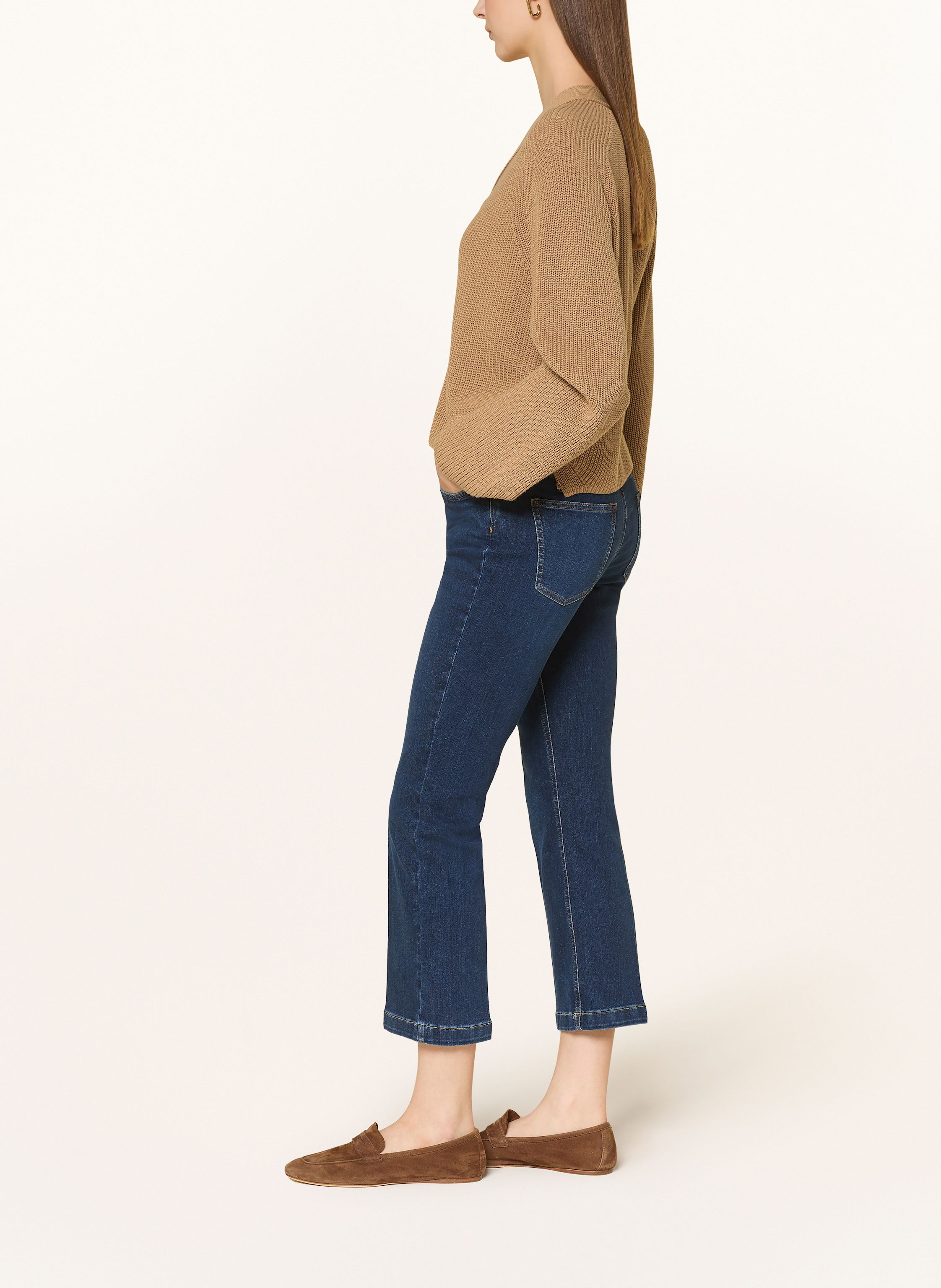 Thumbnail - Comma Flared Jeans blau