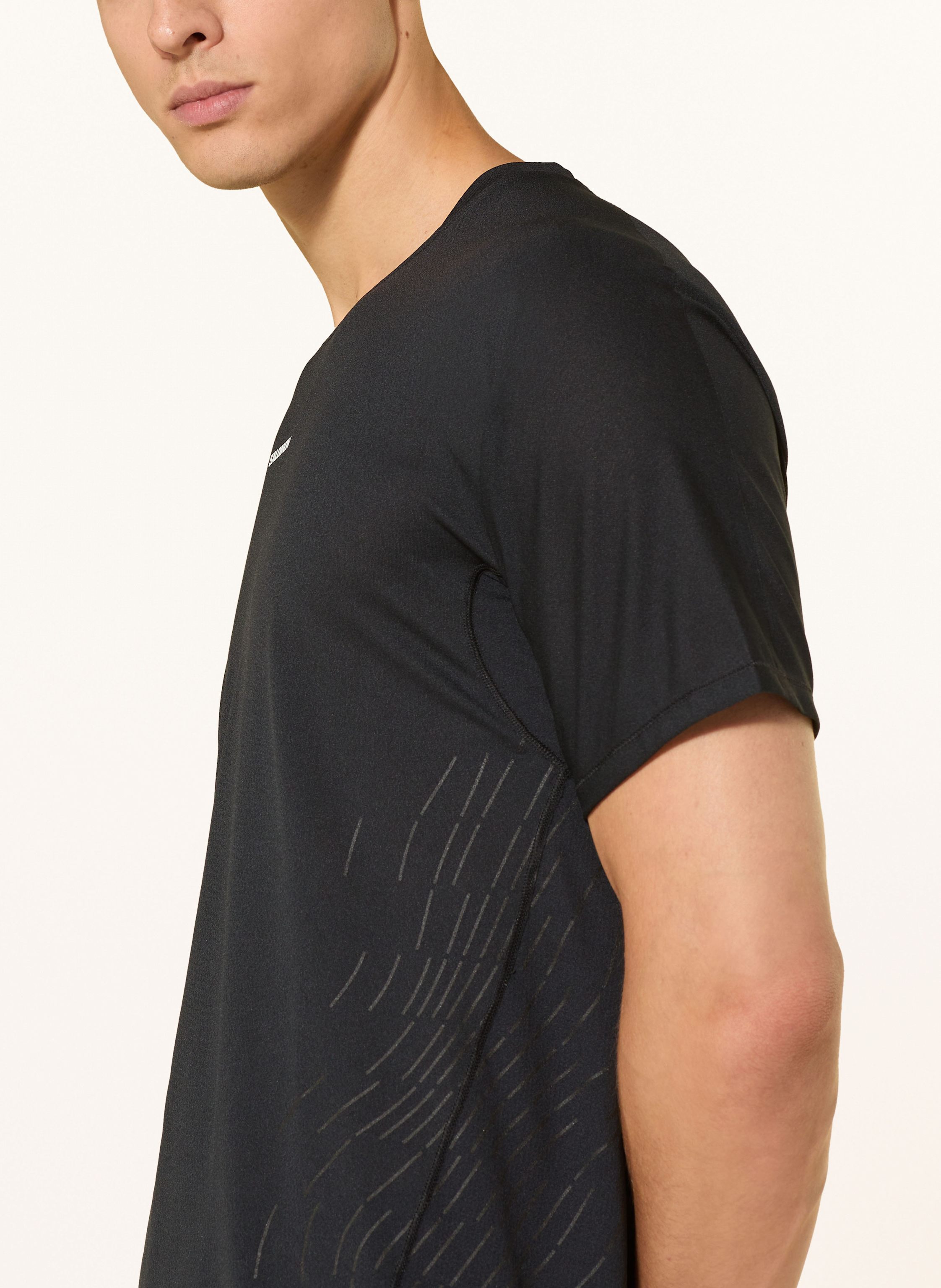 Thumbnail - Salomon Laufshrit Sense Aero Ss schwarz