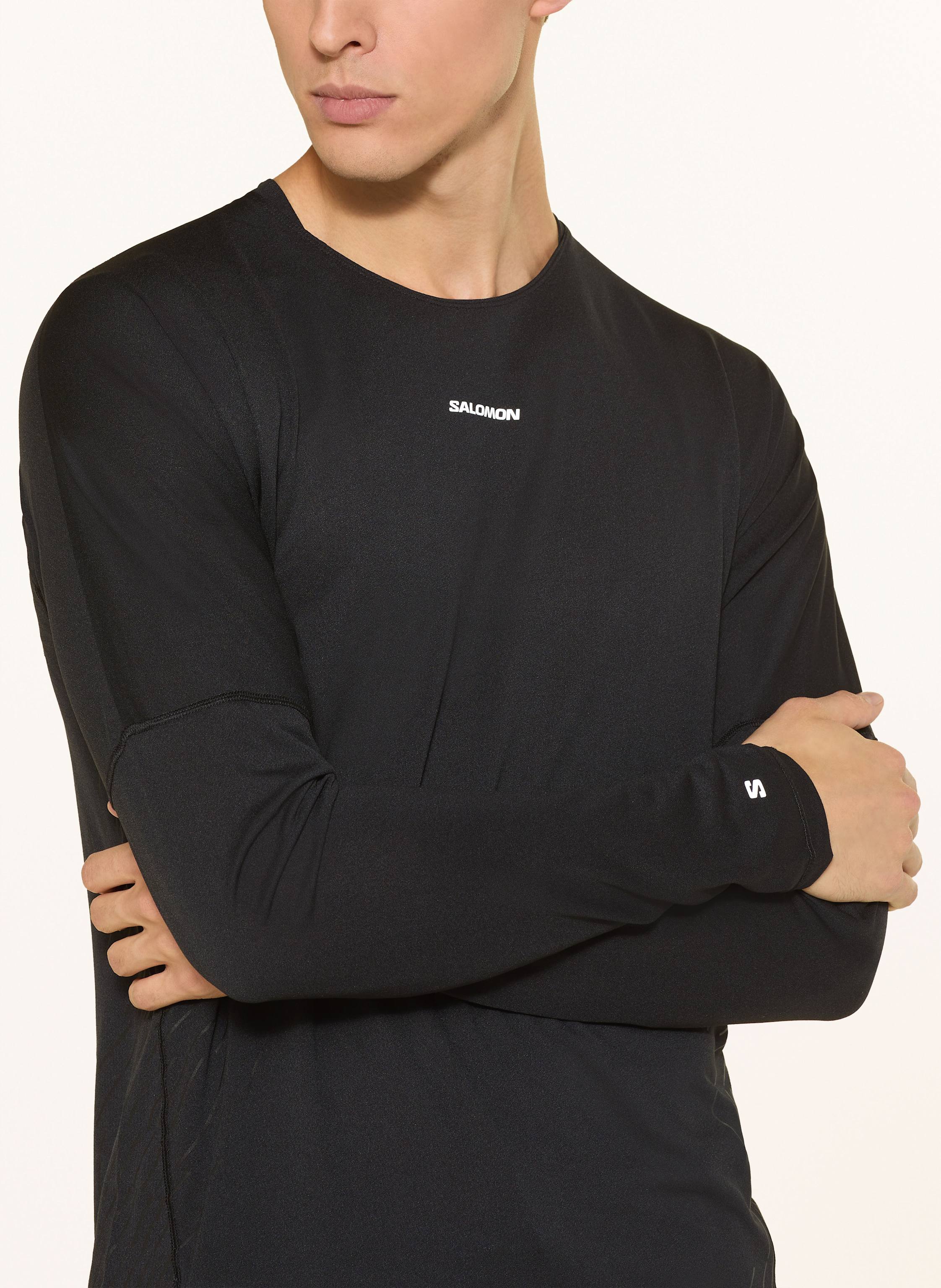 Thumbnail - Salomon Laufshirt Sense Aero schwarz