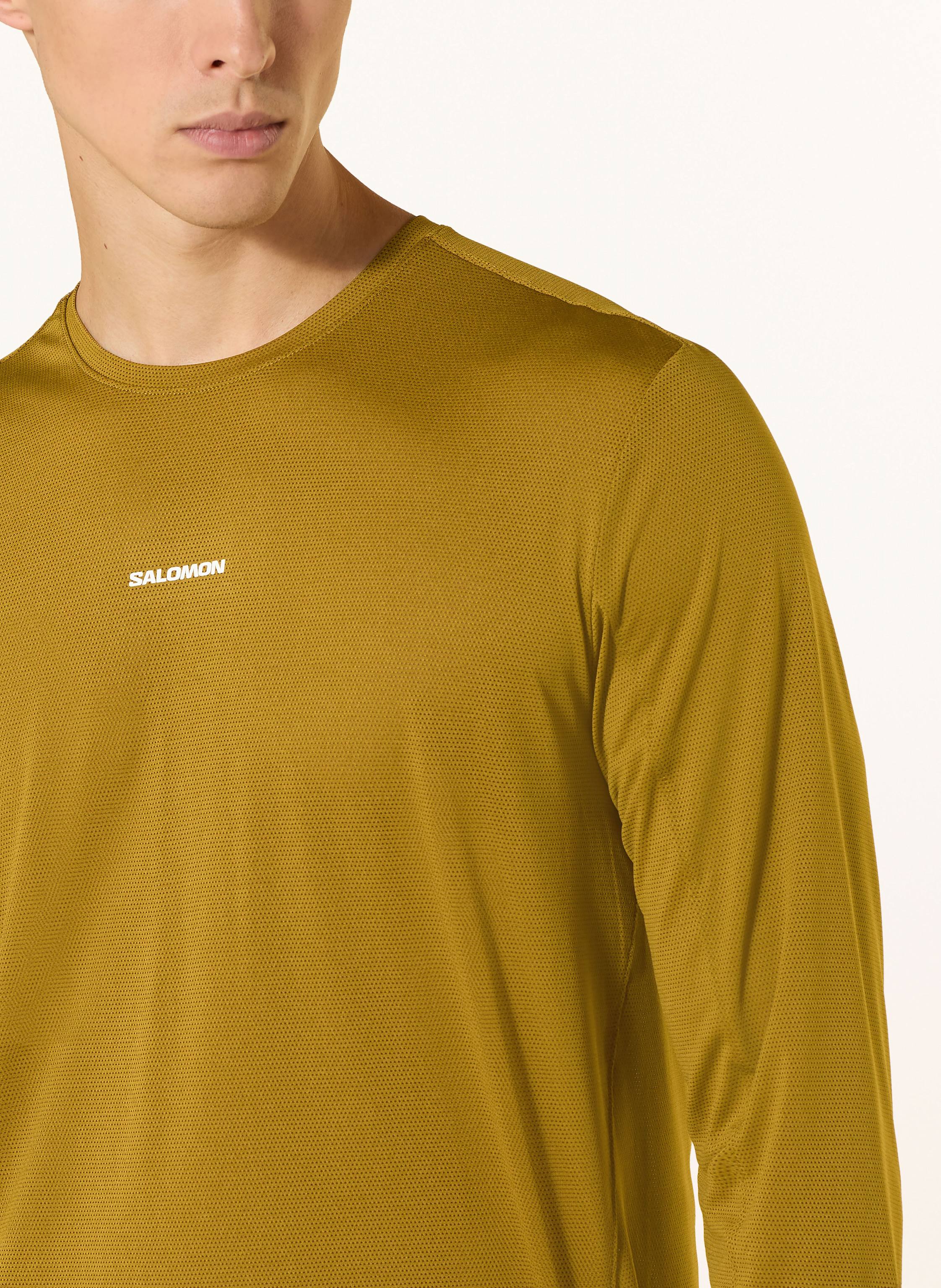 Thumbnail - Salomon Laufshirt Shakeout Core gelb