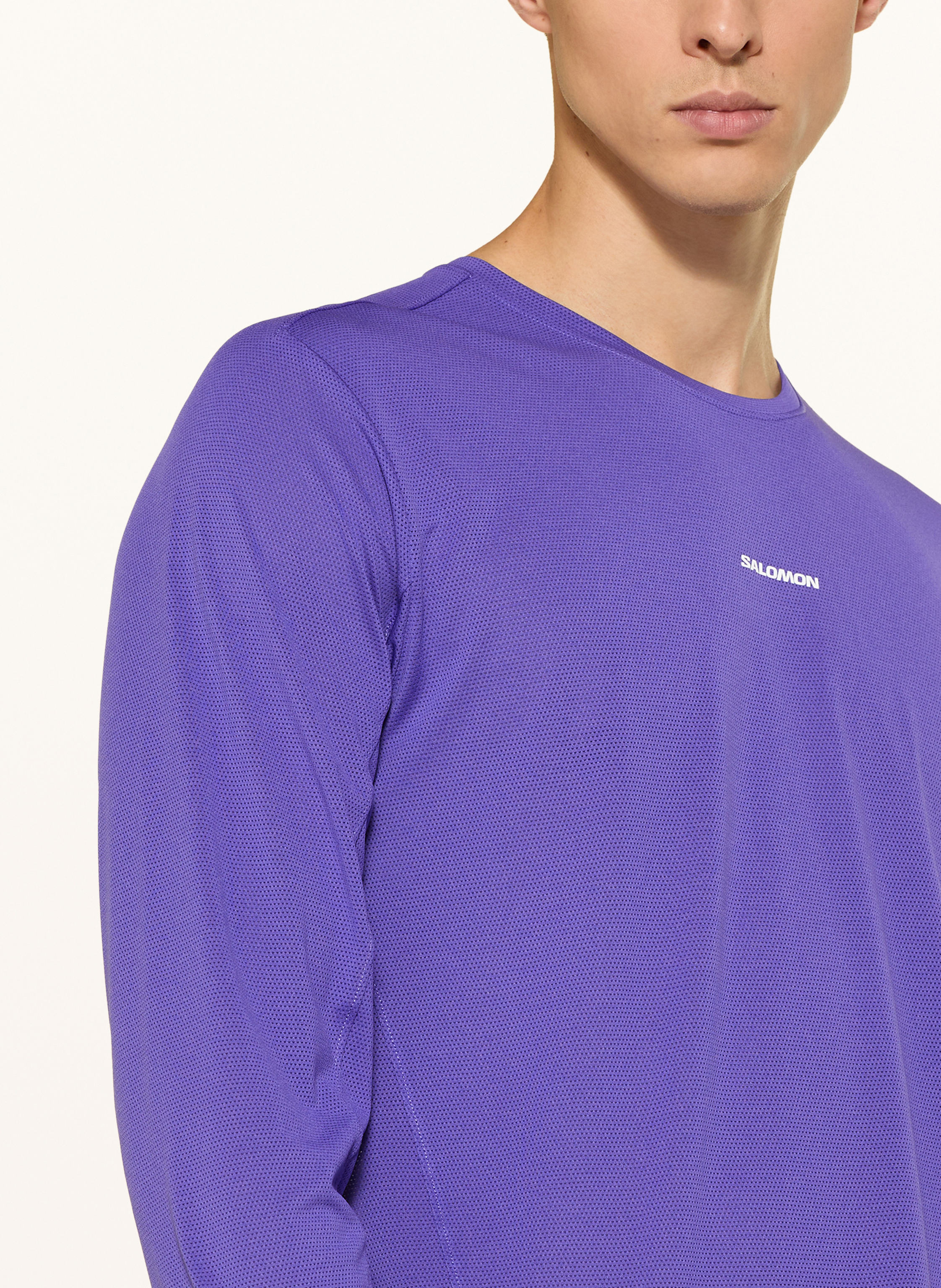 Thumbnail - Salomon Laufshirt Shakeout Core lila