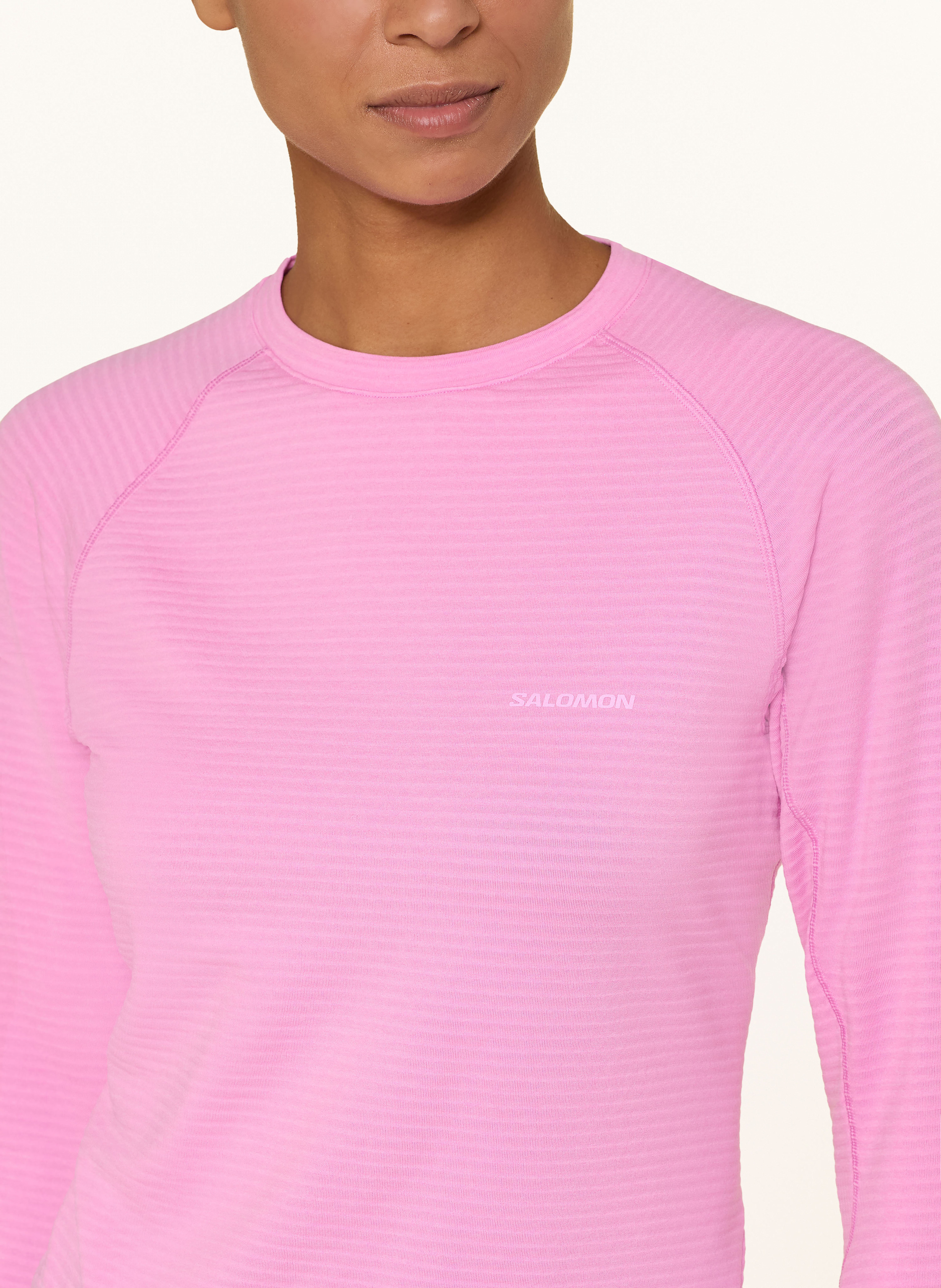 Thumbnail - Salomon Laufshirt Shakeout Core pink