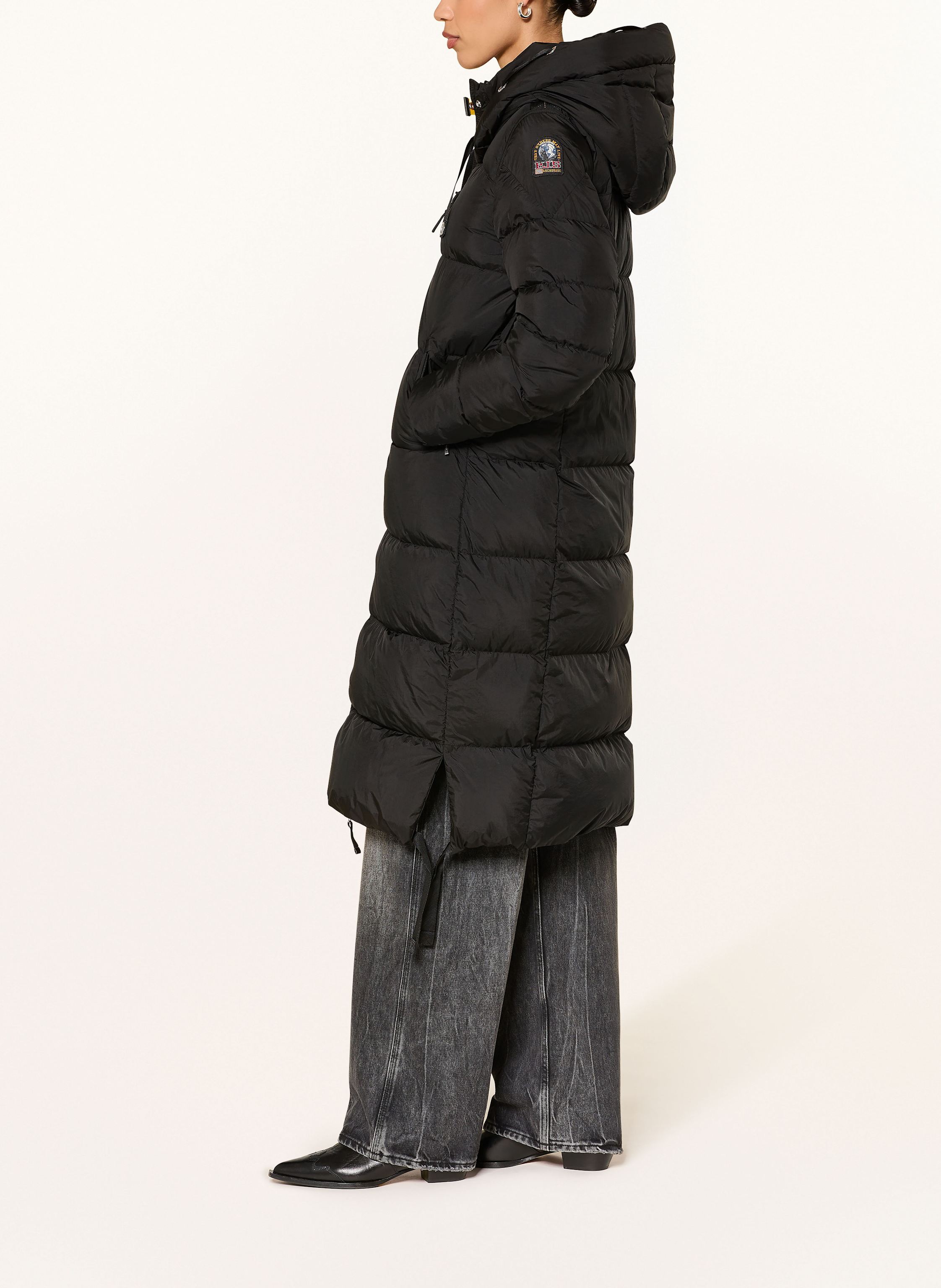 Thumbnail - Parajumpers Daunenmantel Panda schwarz