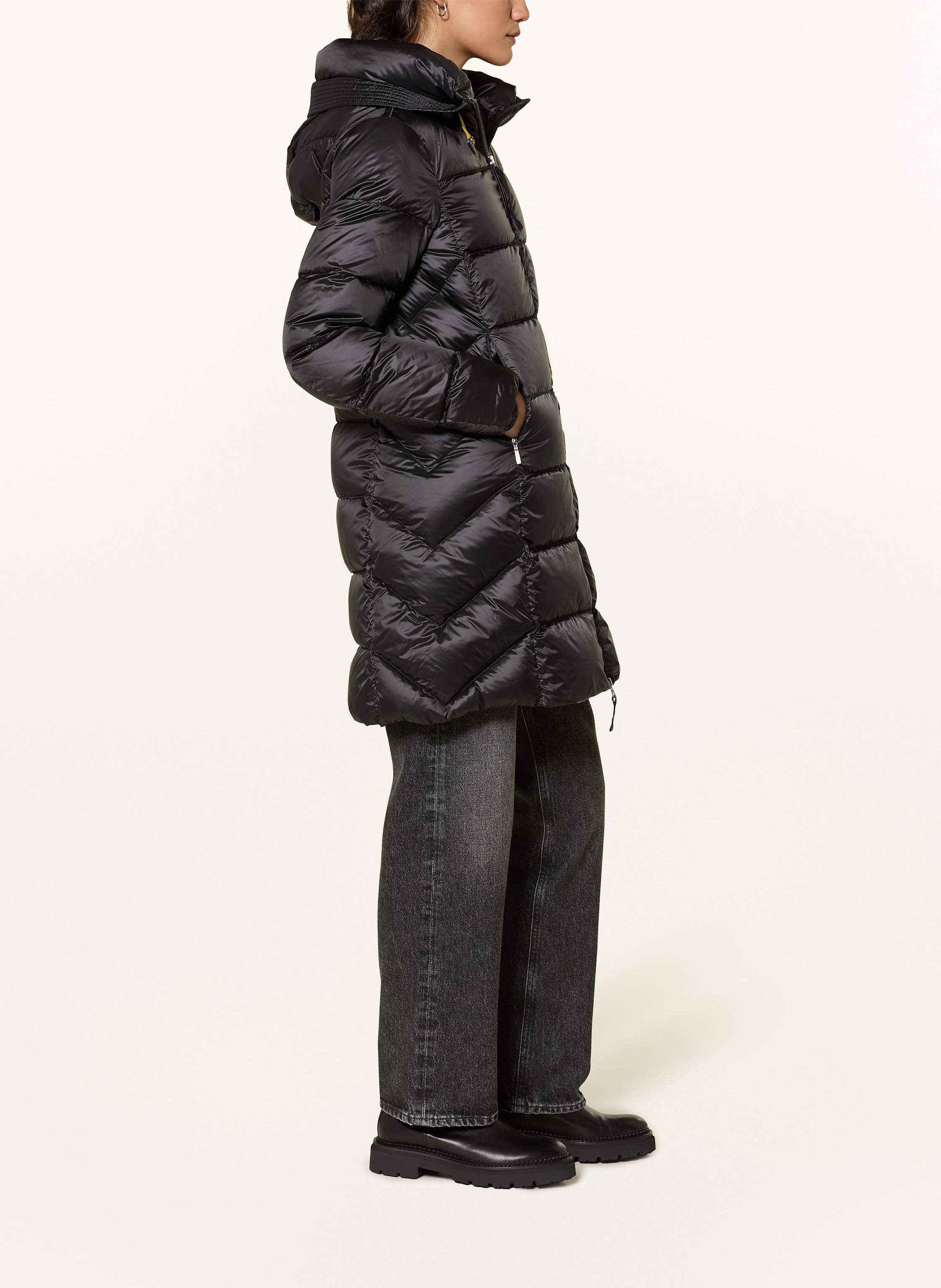 Thumbnail - Parajumpers Daunenmantel Marion schwarz