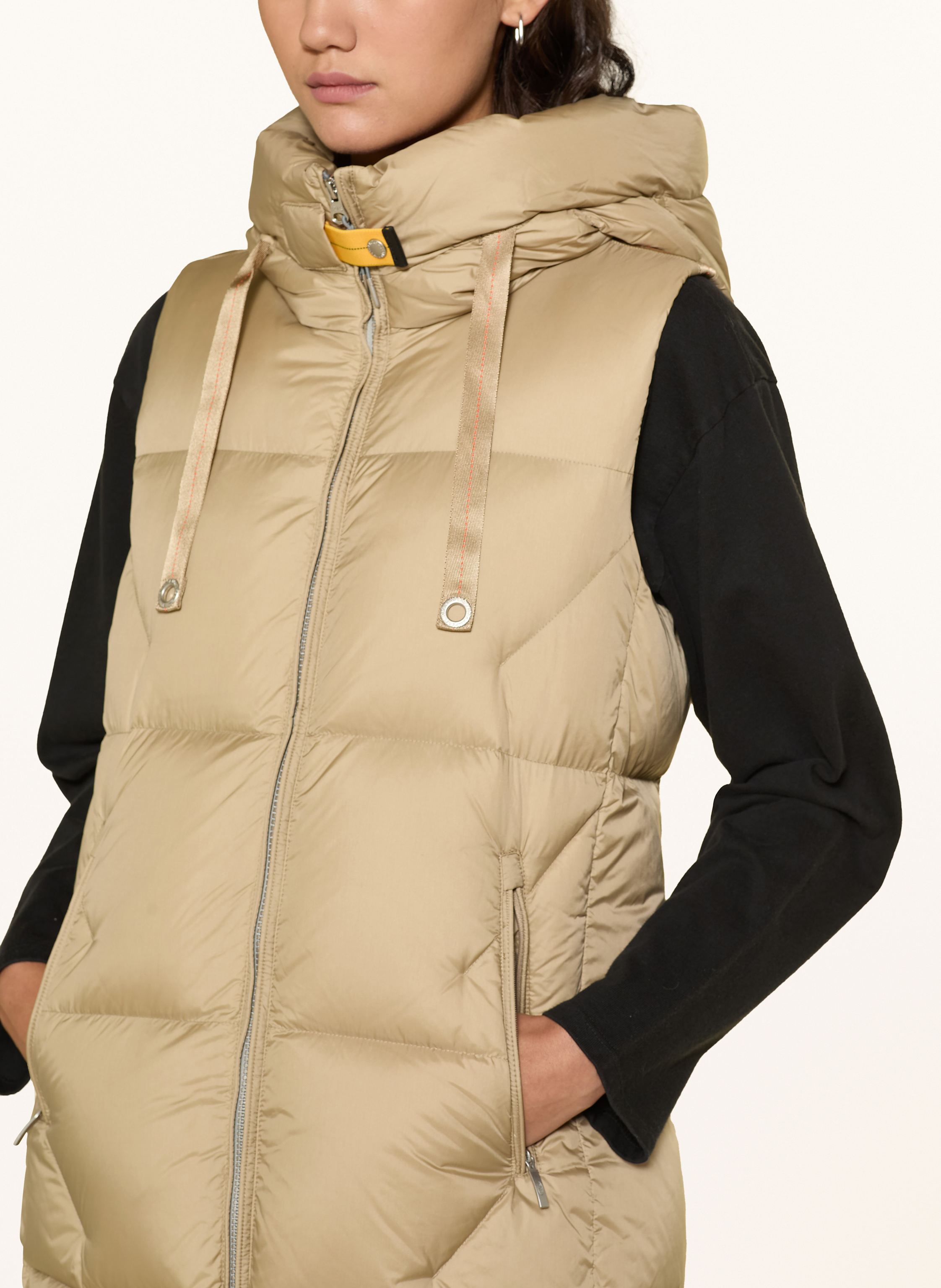 Thumbnail - Parajumpers Daunenweste Zuli beige