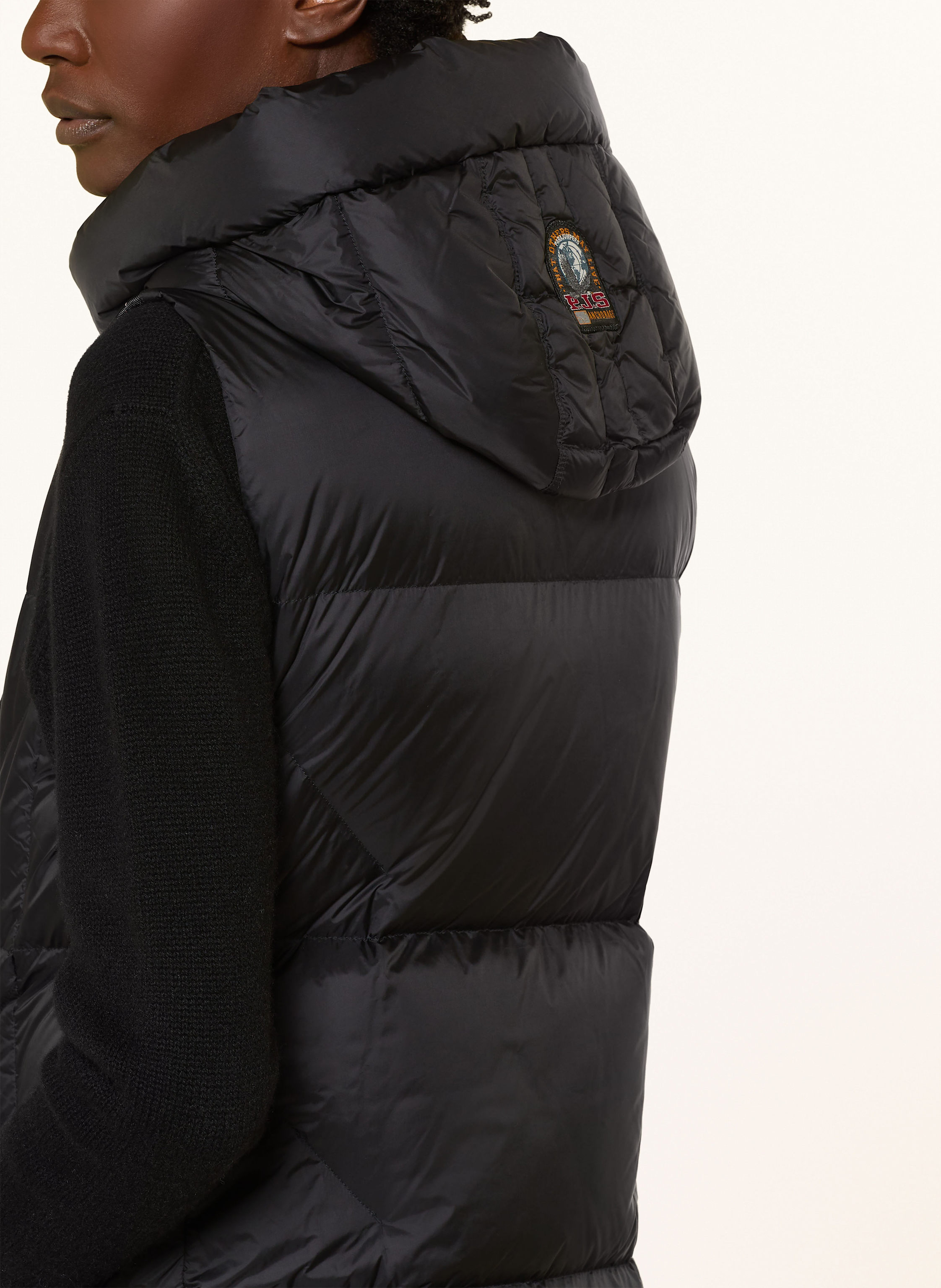 Thumbnail - Parajumpers Daunenweste Zuli schwarz