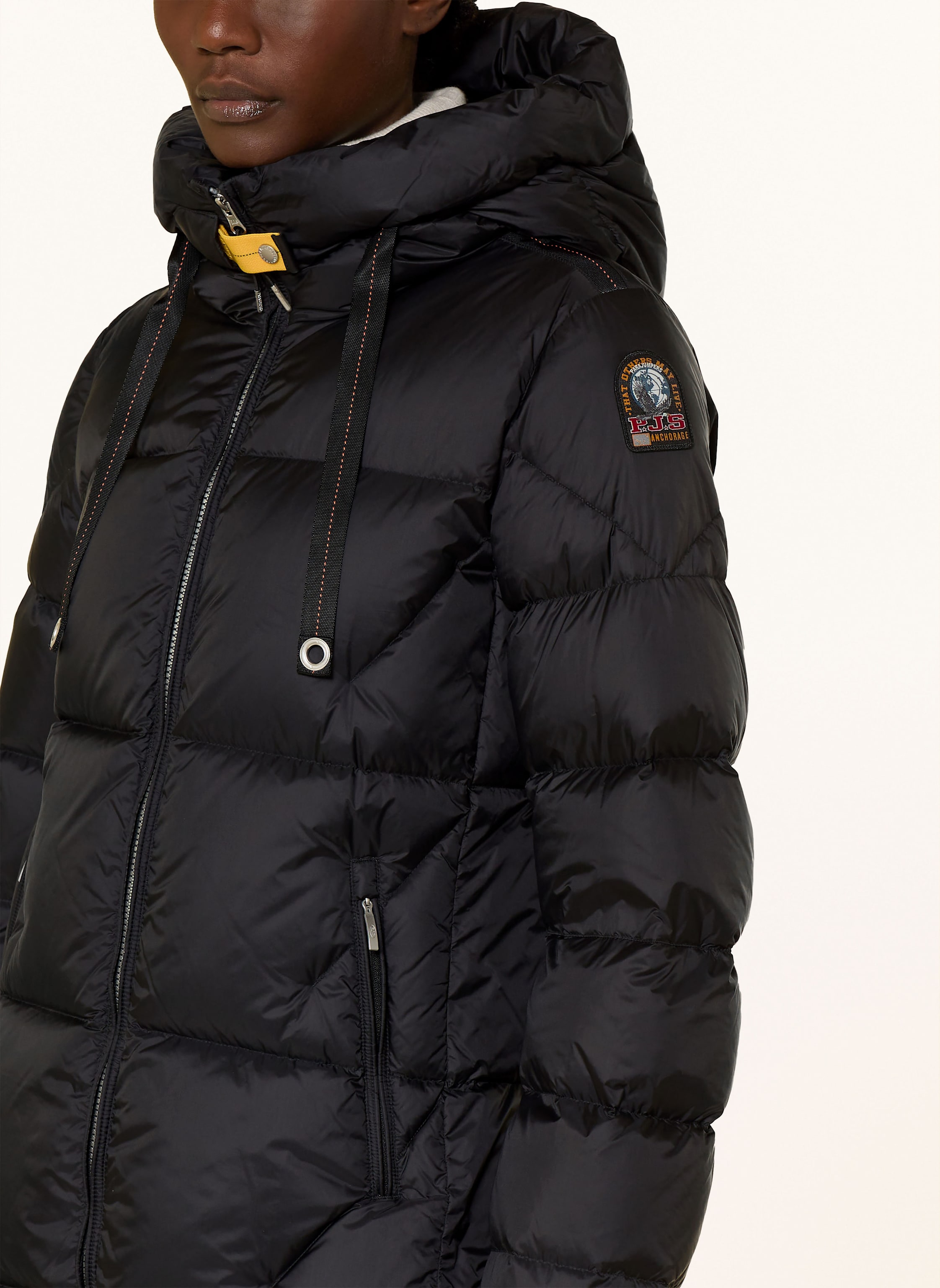 Thumbnail - Parajumpers Daunenmantel Janet schwarz