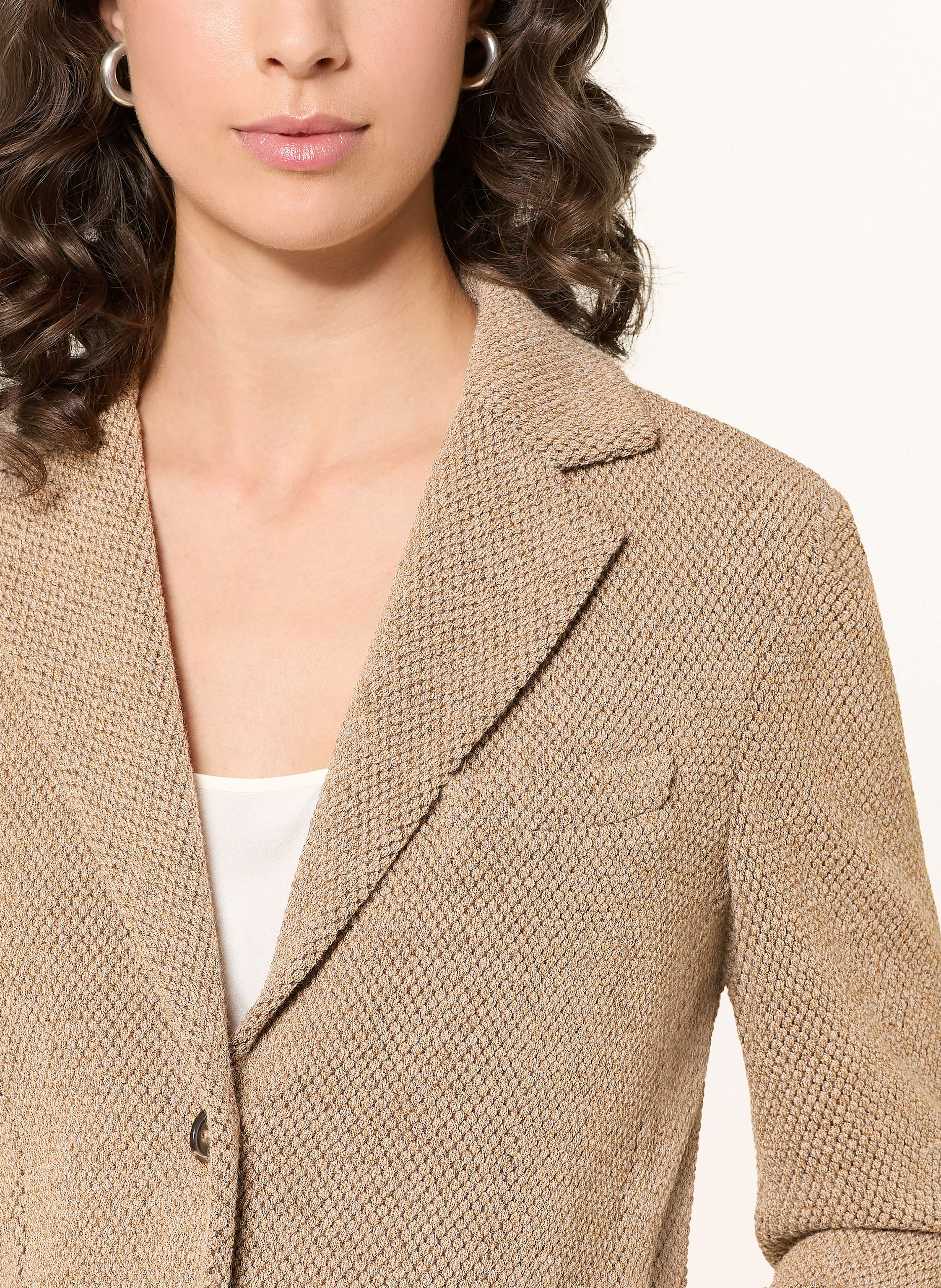 Thumbnail - Circolo 1901 Jerseyblazer braun