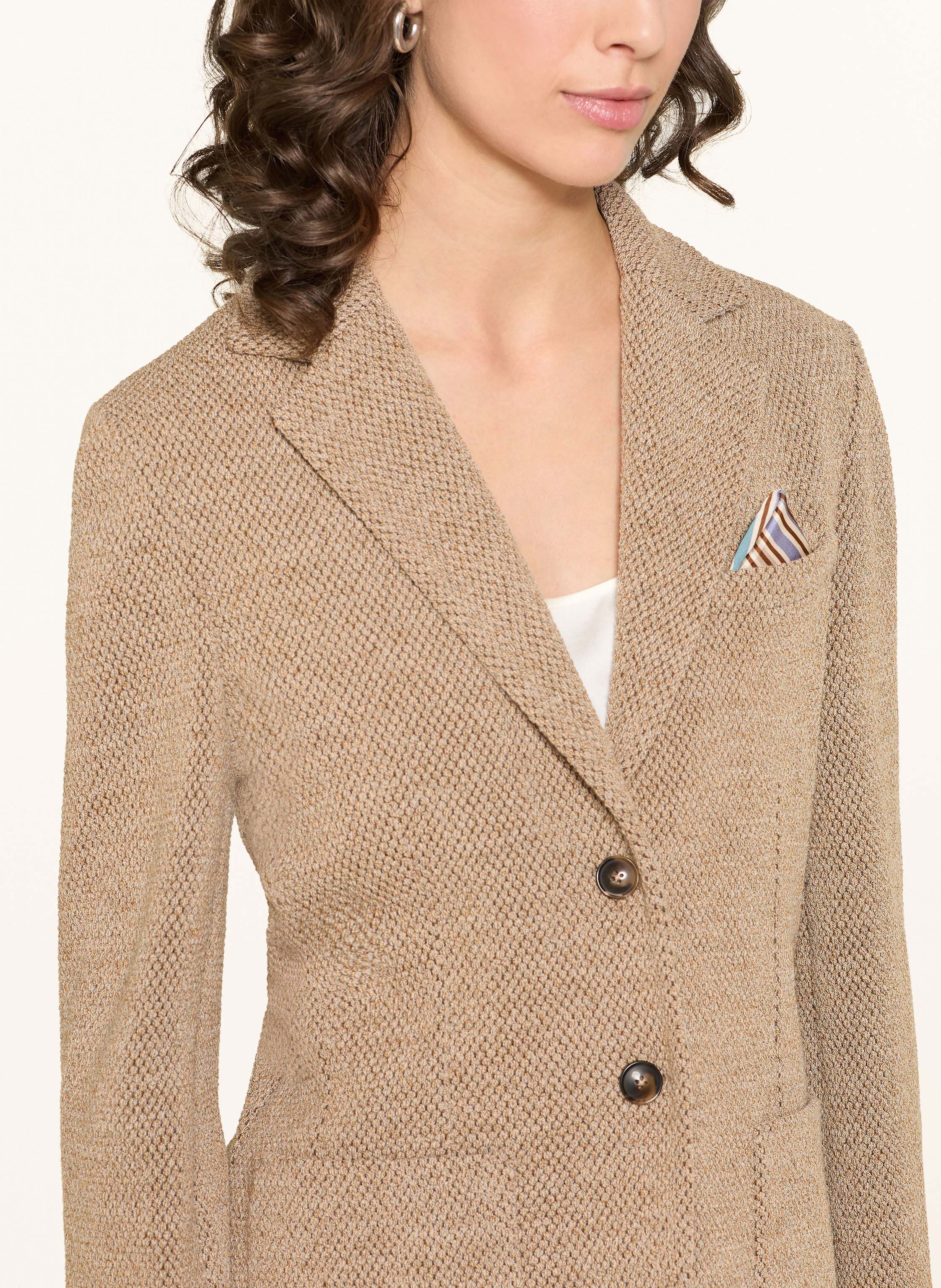 Thumbnail - Circolo 1901 Jerseyblazer braun