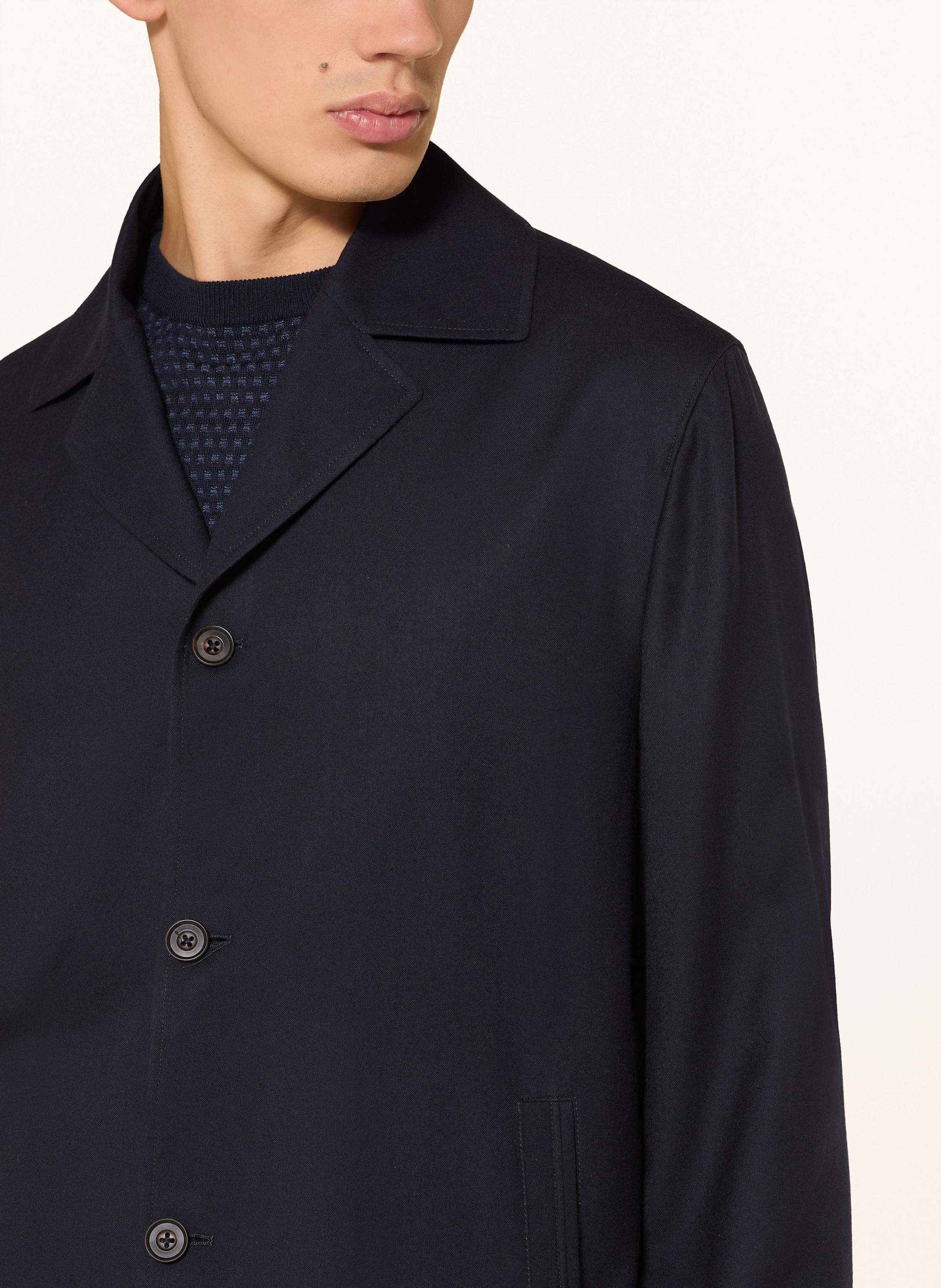Thumbnail - Corneliani Overjacket Aus Schwurwolle blau
