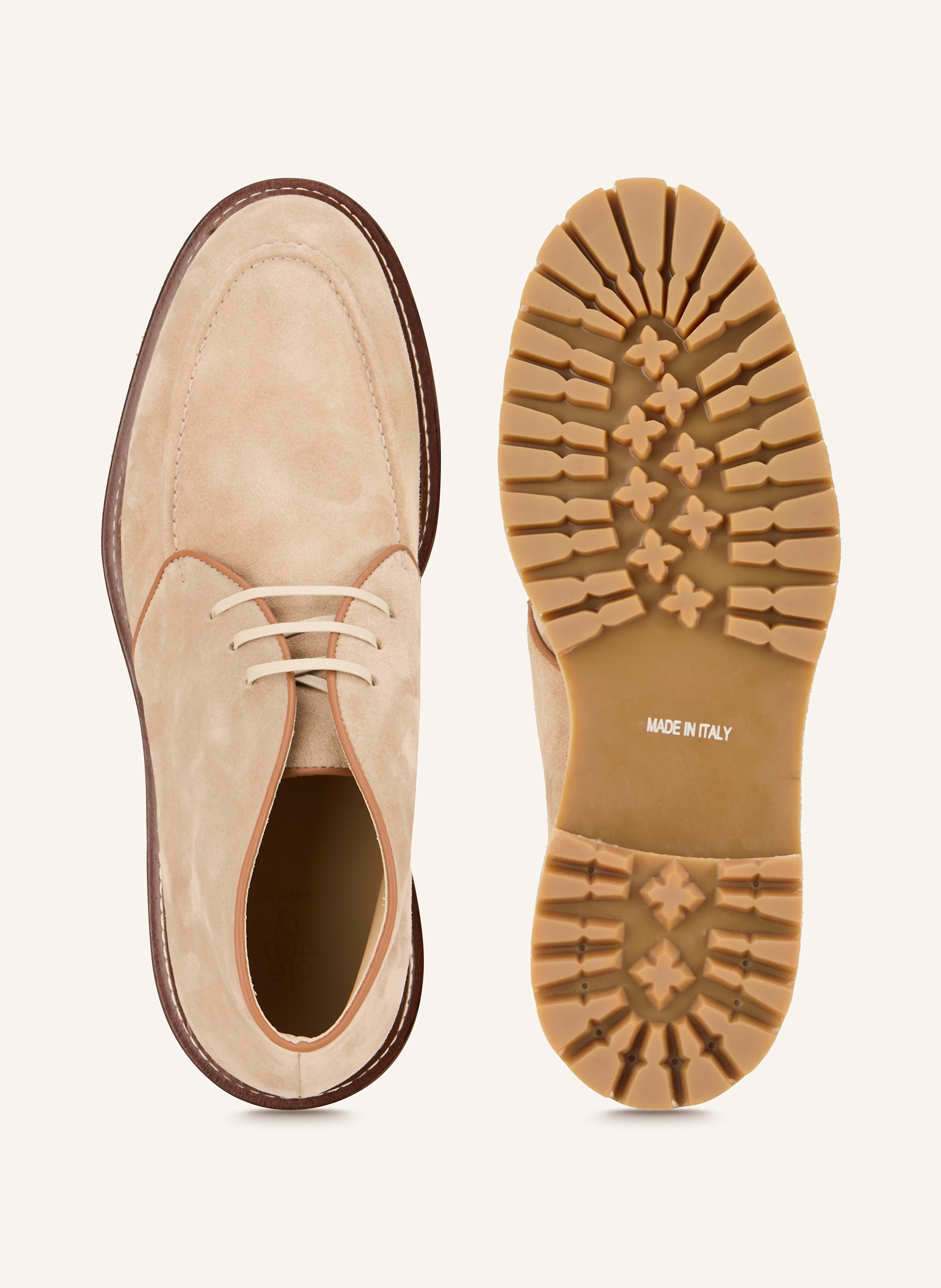 Thumbnail - Eleventy Schnürboots beige