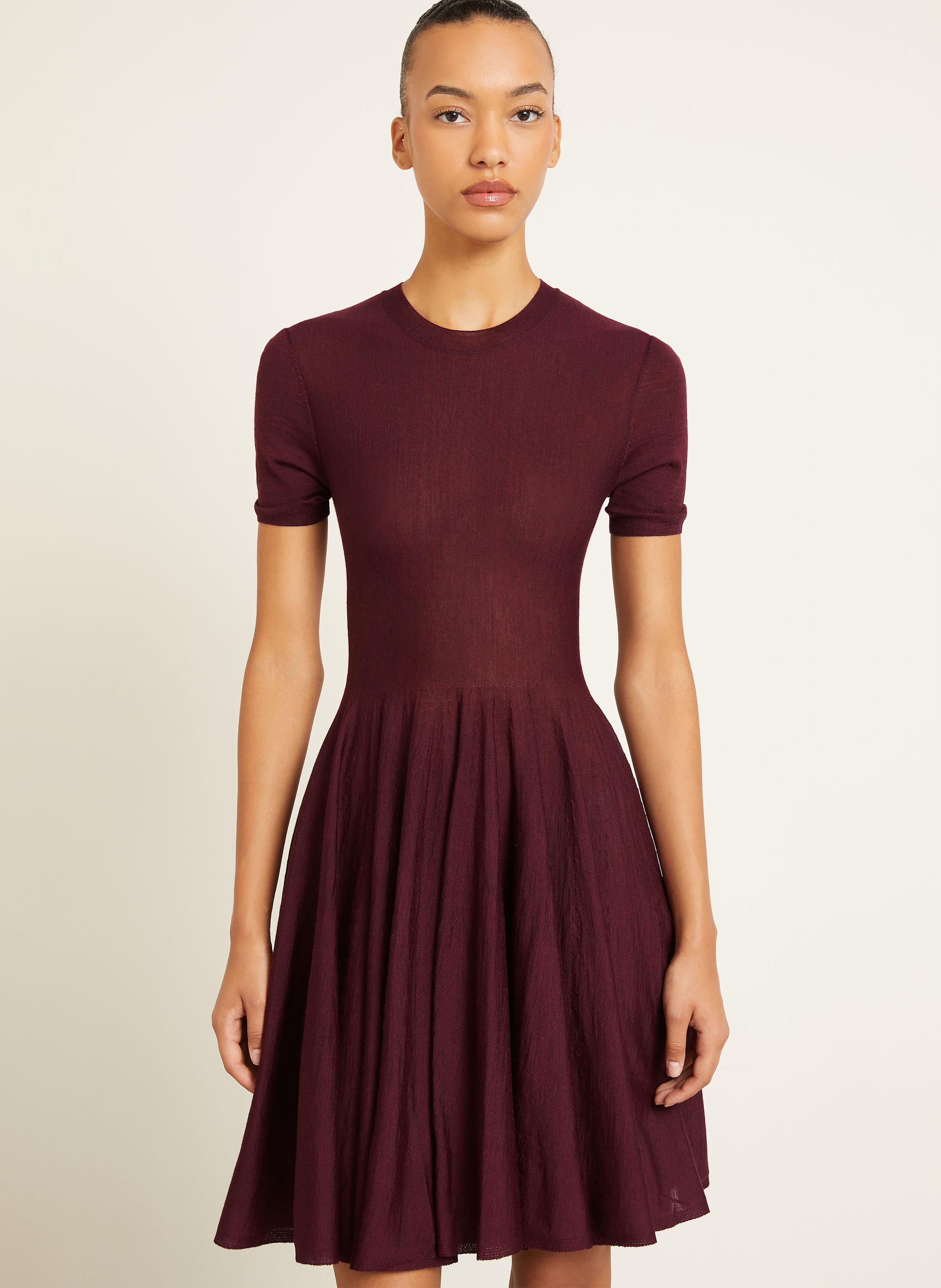 Thumbnail - Alaïa Kleid Skater rot