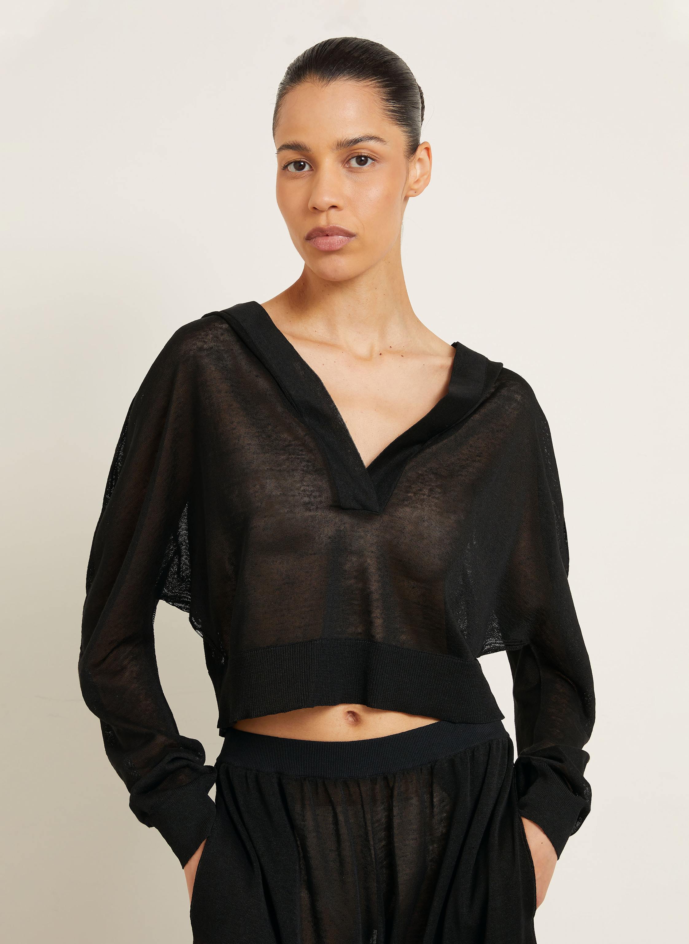 Thumbnail - Alaïa Hoodie schwarz