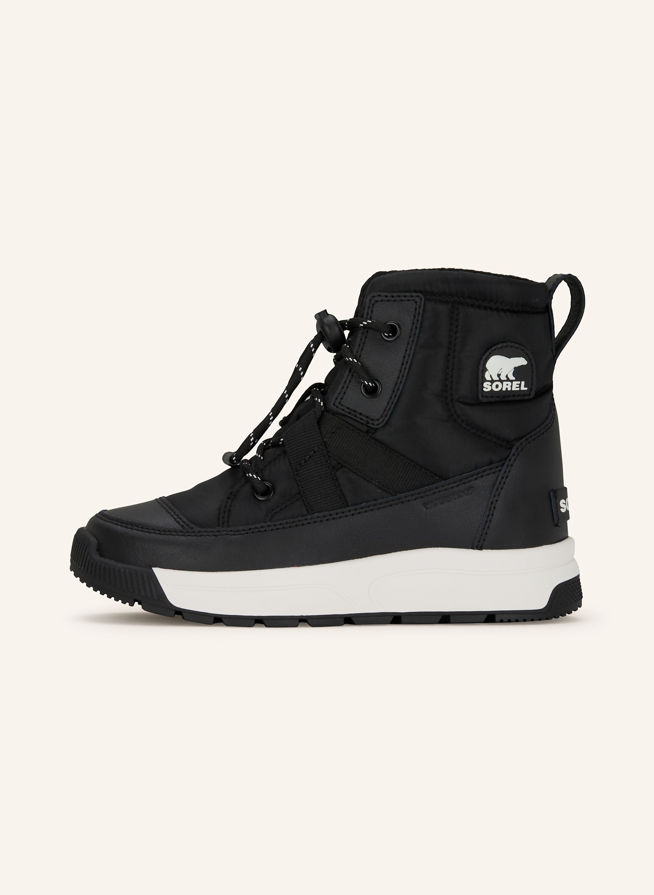Thumbnail - Sorel Schnürboots Whitney Iii Mid Wp schwarz