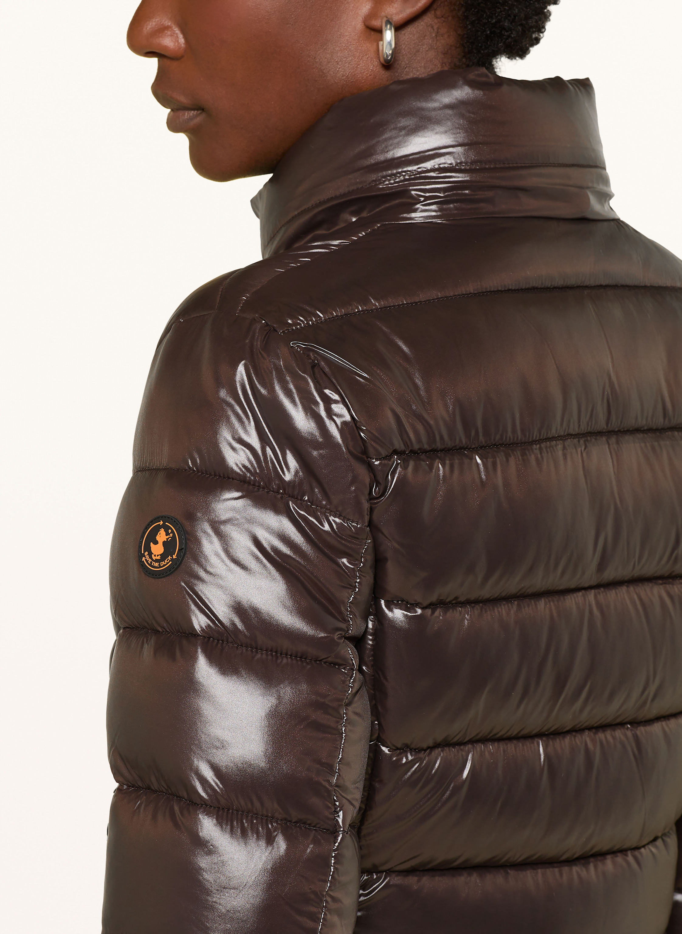 Thumbnail - Save The Duck Steppjacke Cosmary Mit Abnehmbarer Kapuze braun