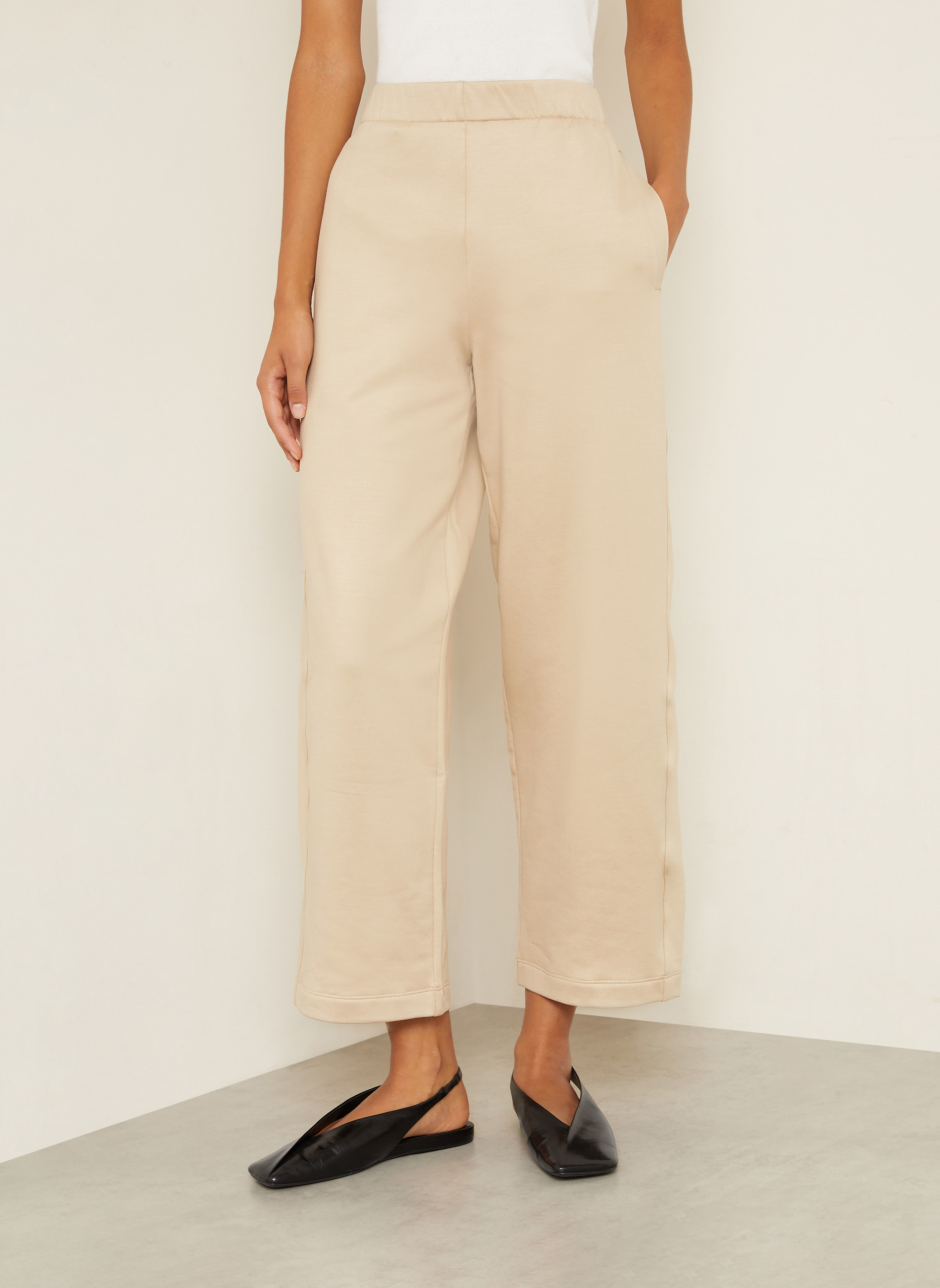 Thumbnail - Max Mara Sweatpants Filovia Mit Seide beige