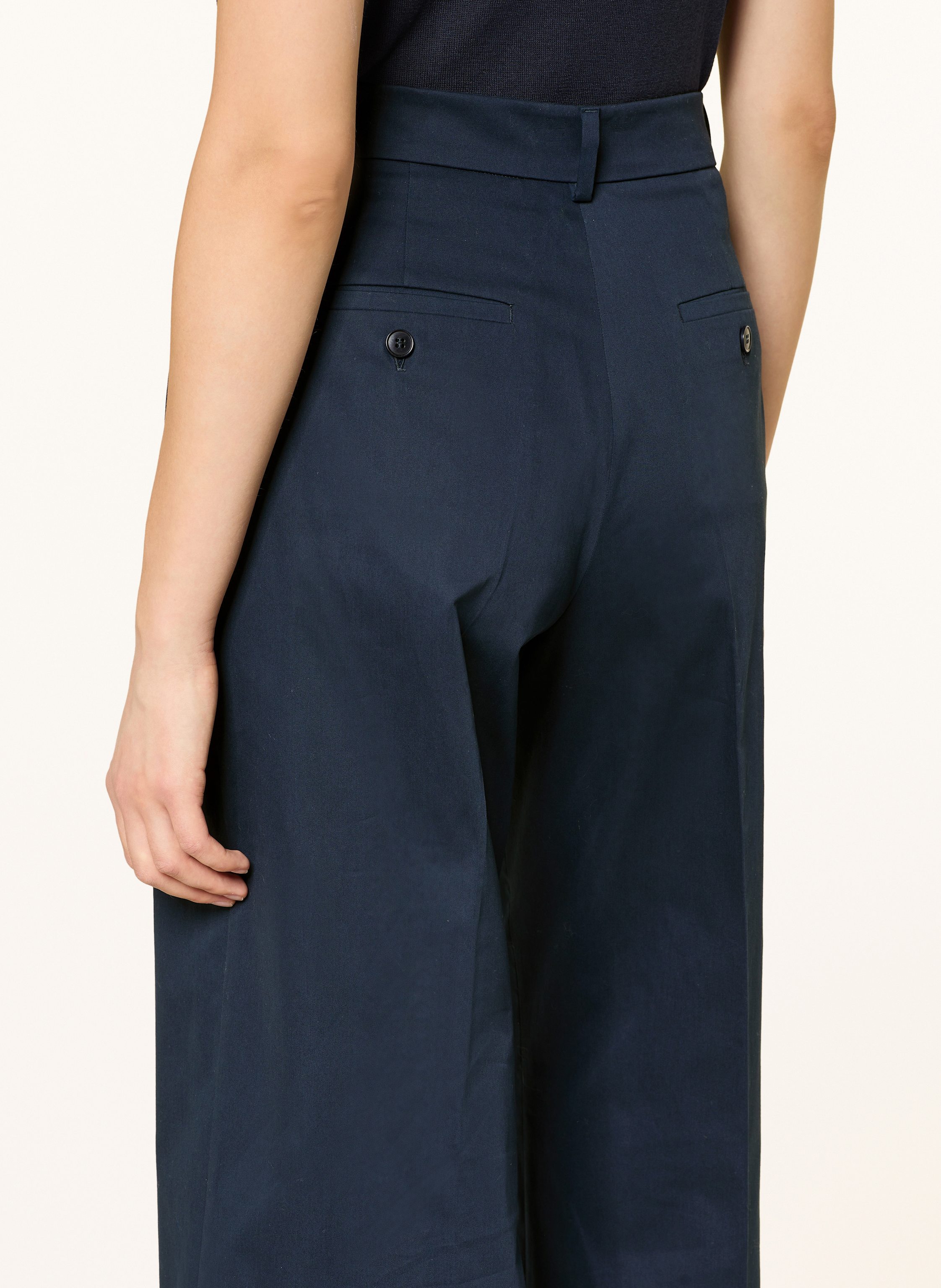 Thumbnail - Weekend Max Mara Chino Urial blau