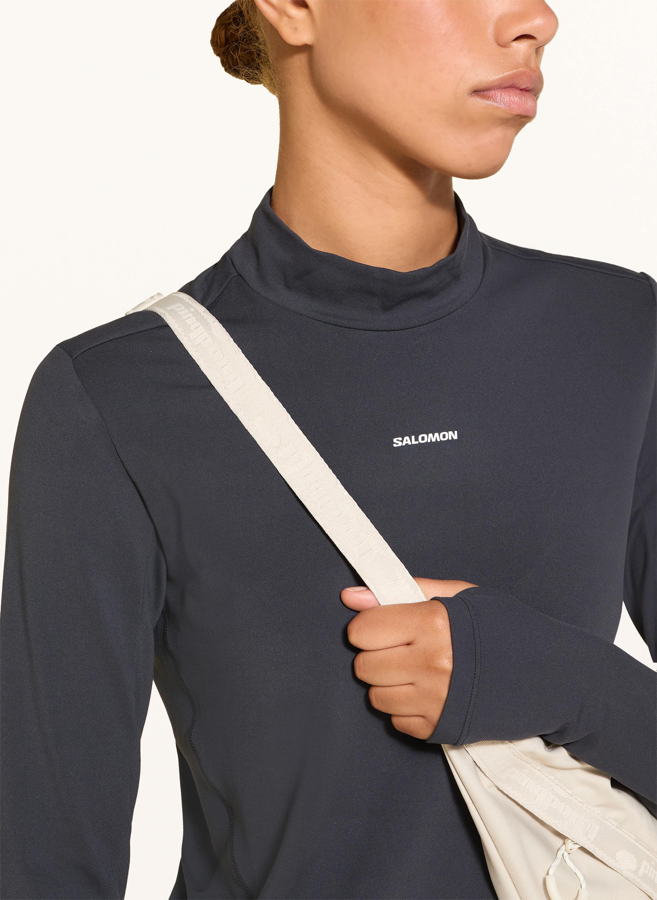 Thumbnail - Salomon Longsleeve Shkout Bliss schwarz