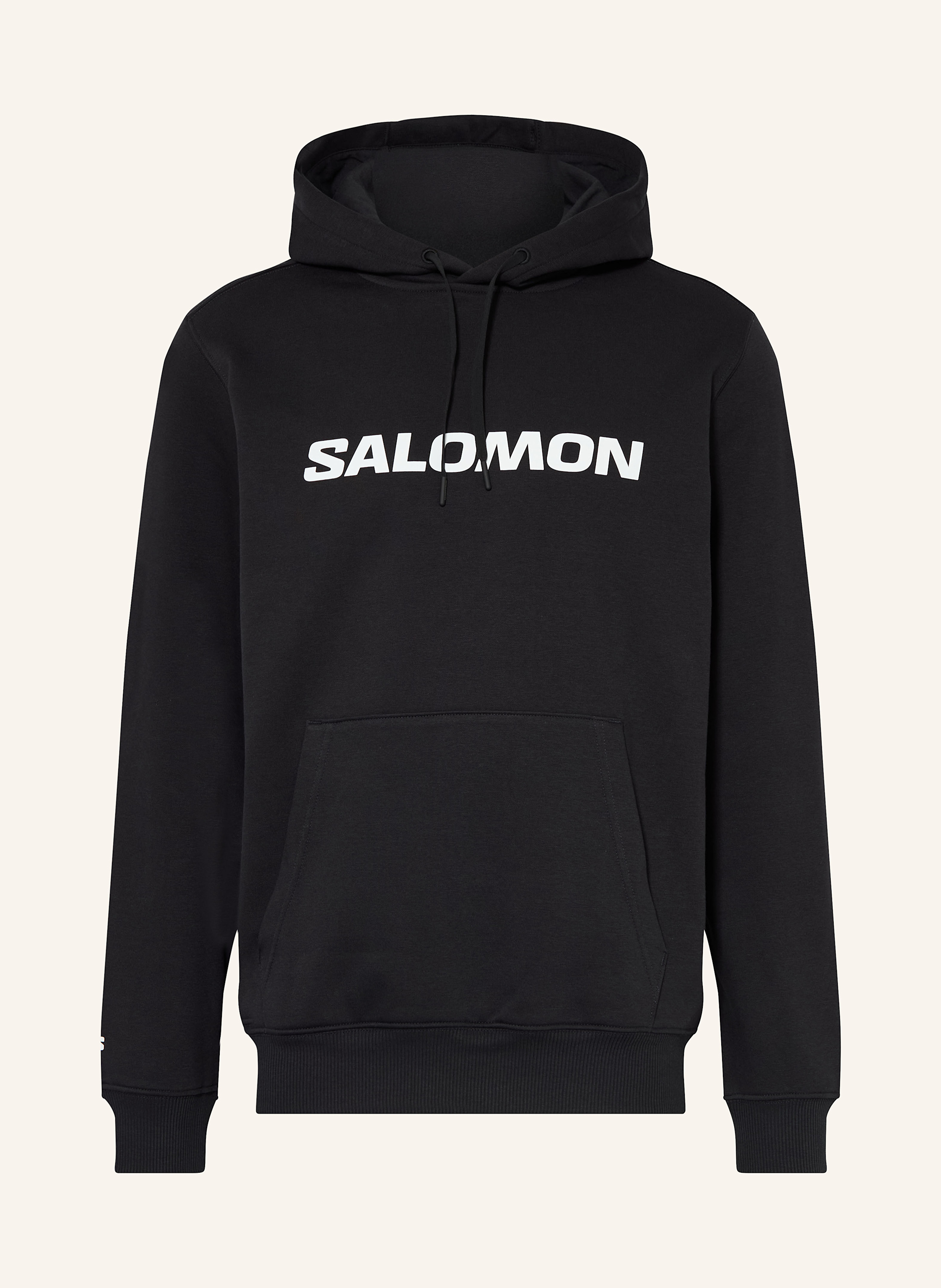 Salomon Hoodie Salomon Logo schwarz