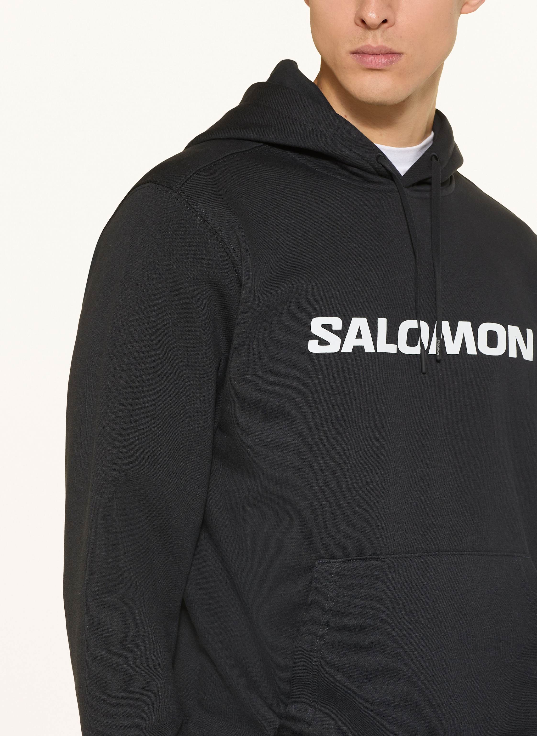 Thumbnail - Salomon Hoodie Salomon Logo schwarz