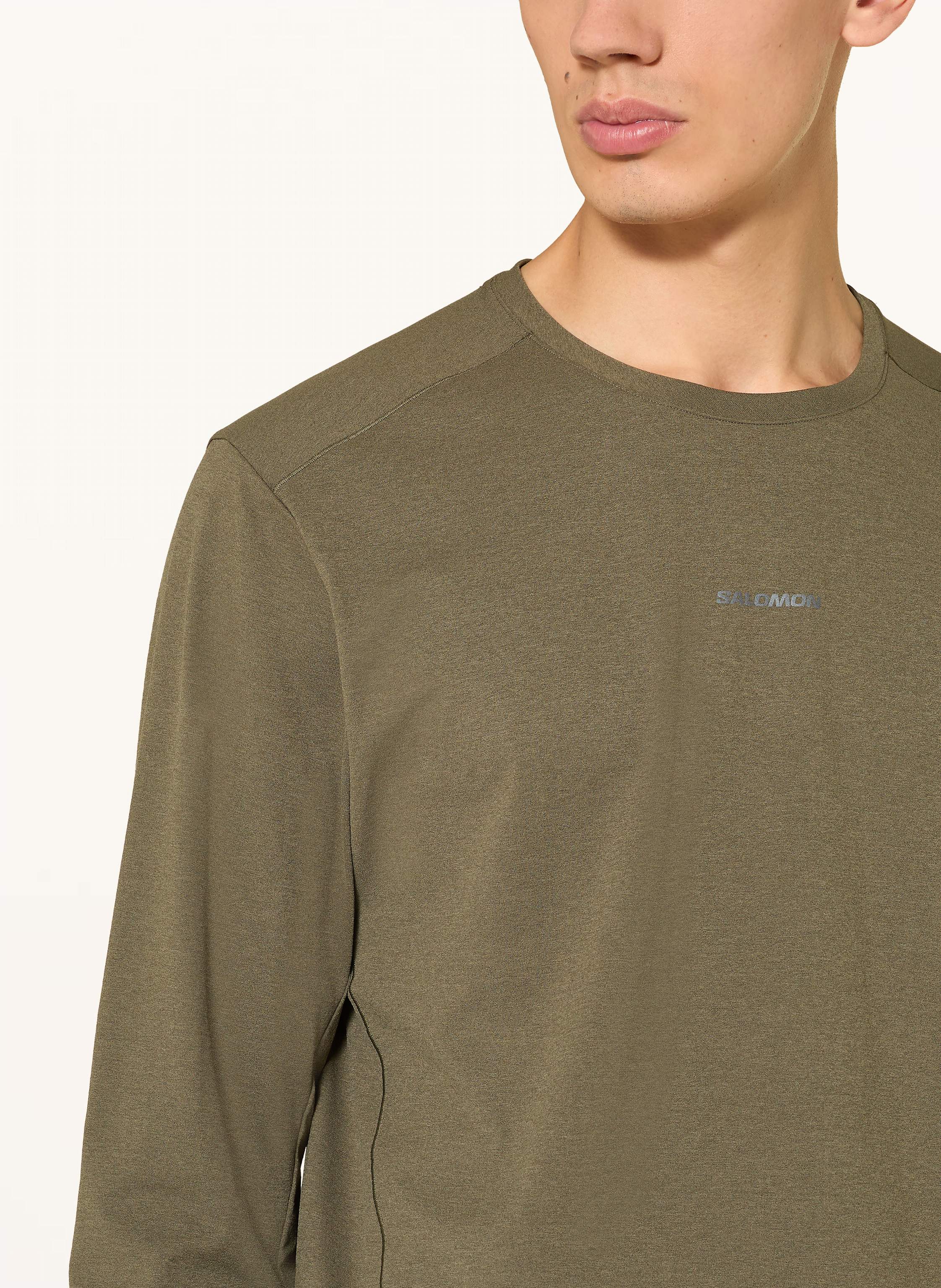 Thumbnail - Salomon Longsleeve Trackline gruen