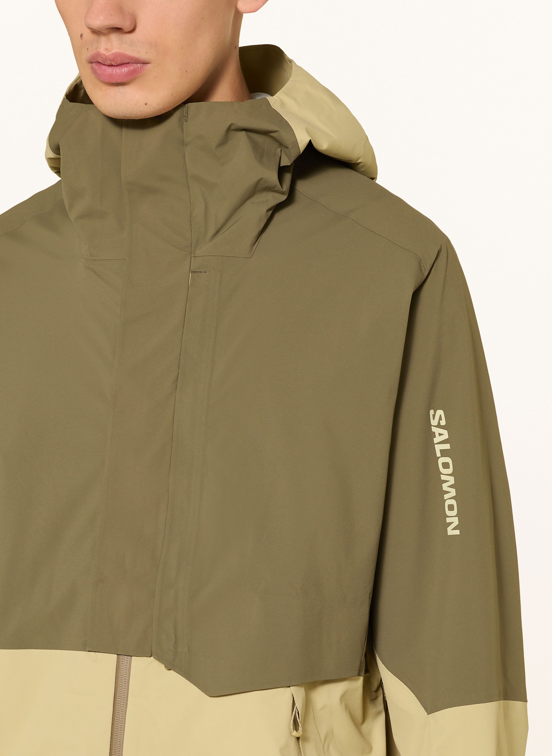 Thumbnail - Salomon Funktionsjacke Outerpath Pro gruen