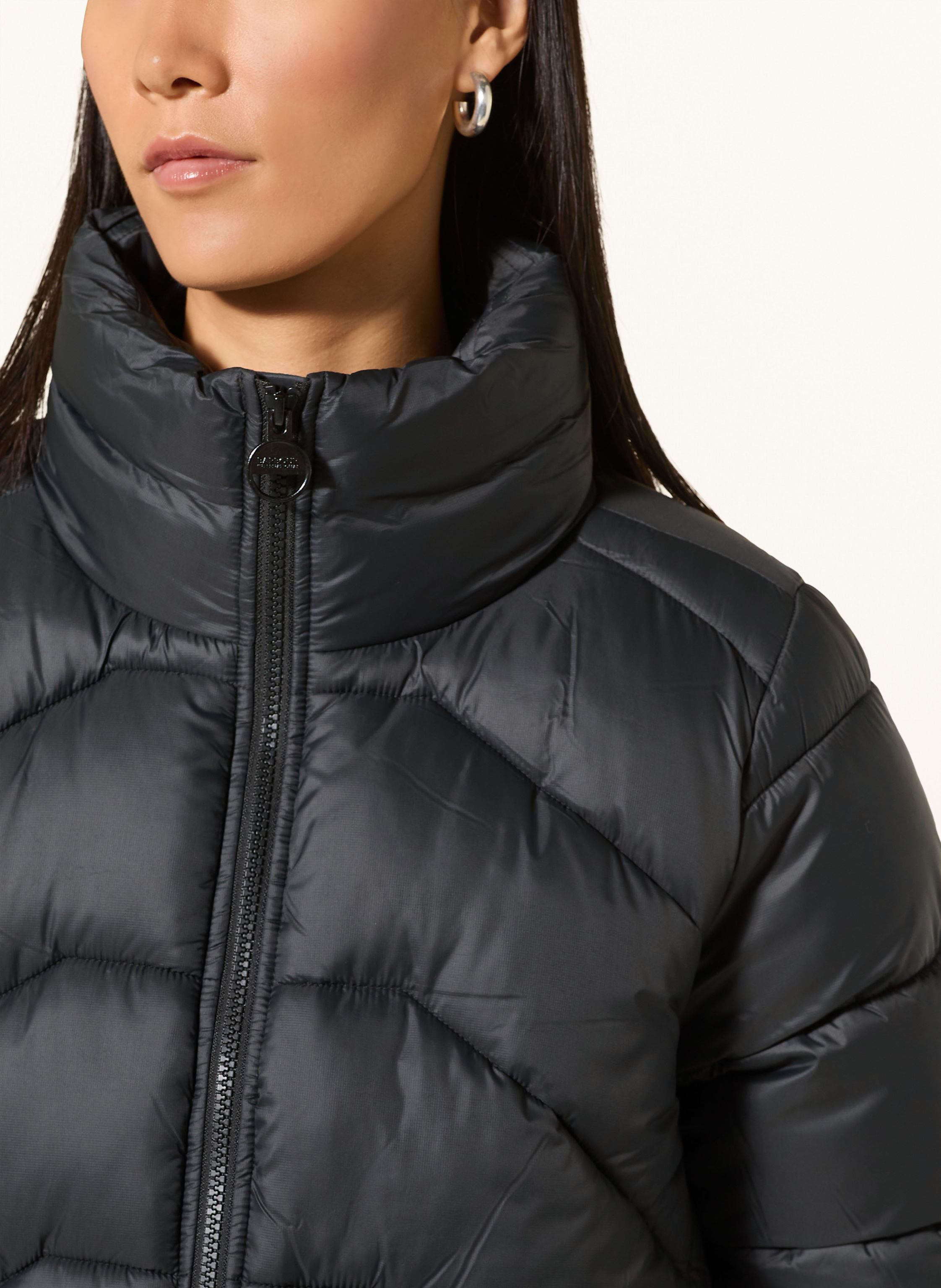 Thumbnail - Barbour International Steppjacken Cali schwarz