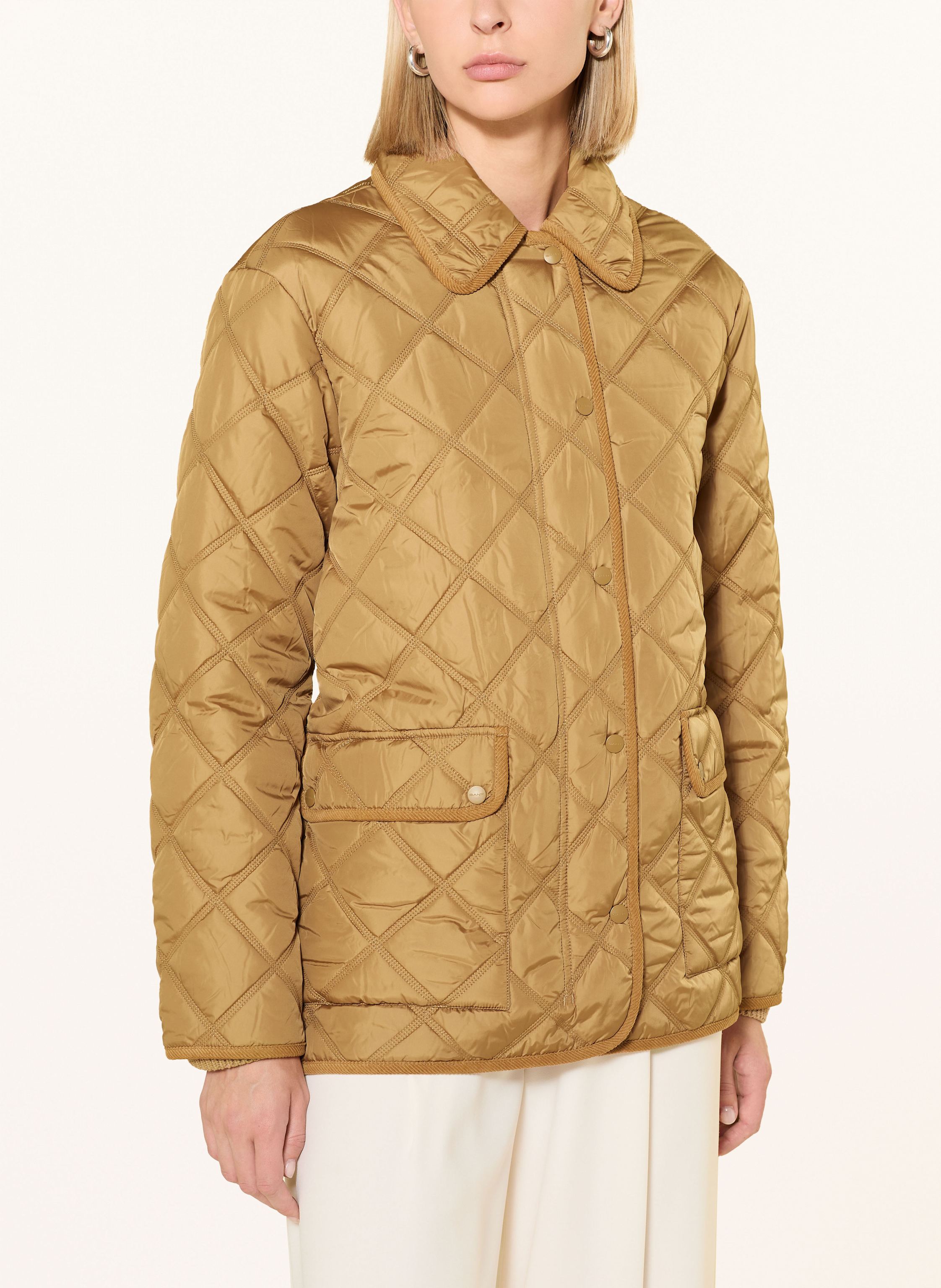 Thumbnail - Gant Steppjacke beige