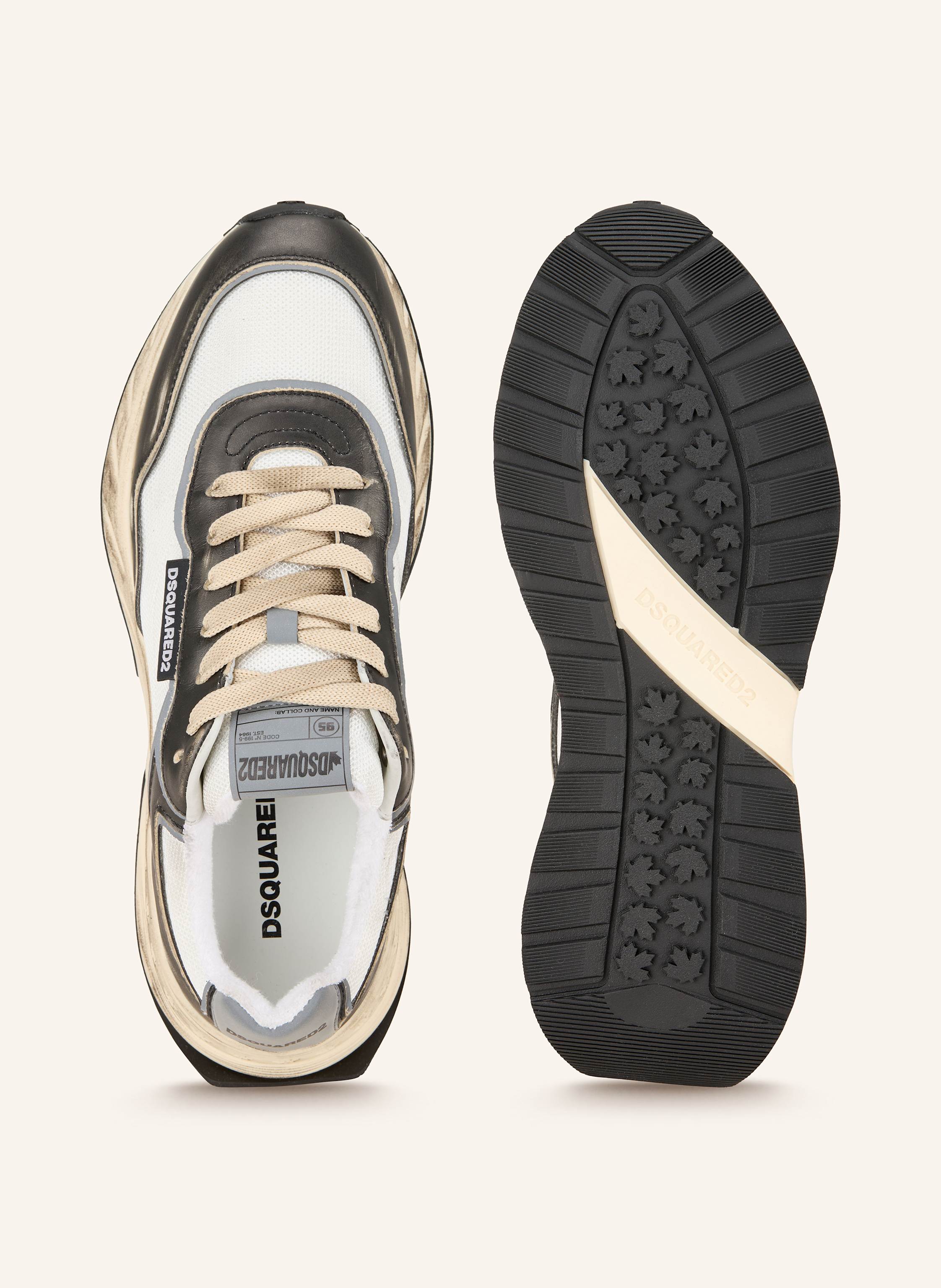 Thumbnail - dsquared2 Sneaker Sprinter grau