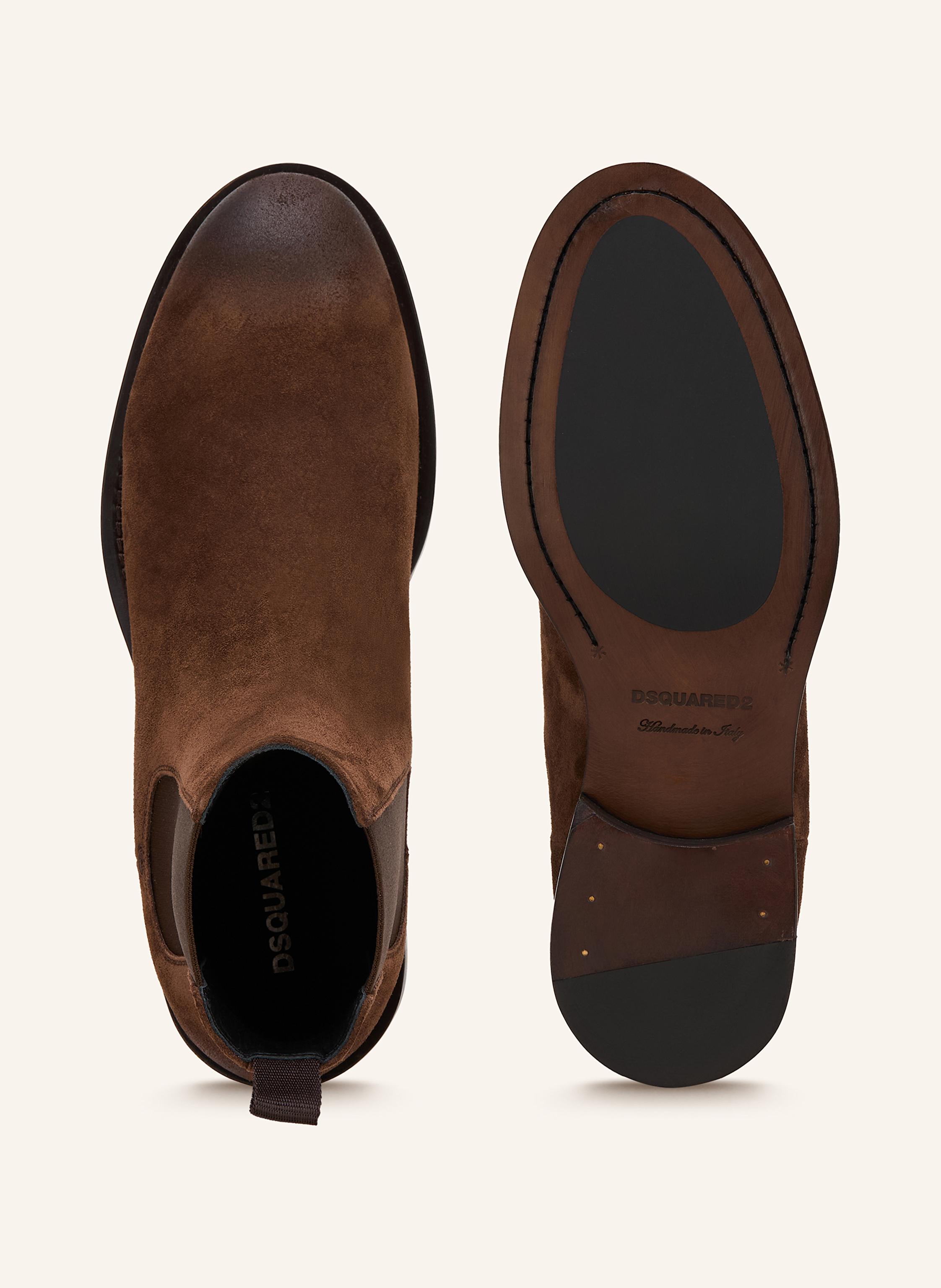 Thumbnail - dsquared2 Chelsea-Boots braun