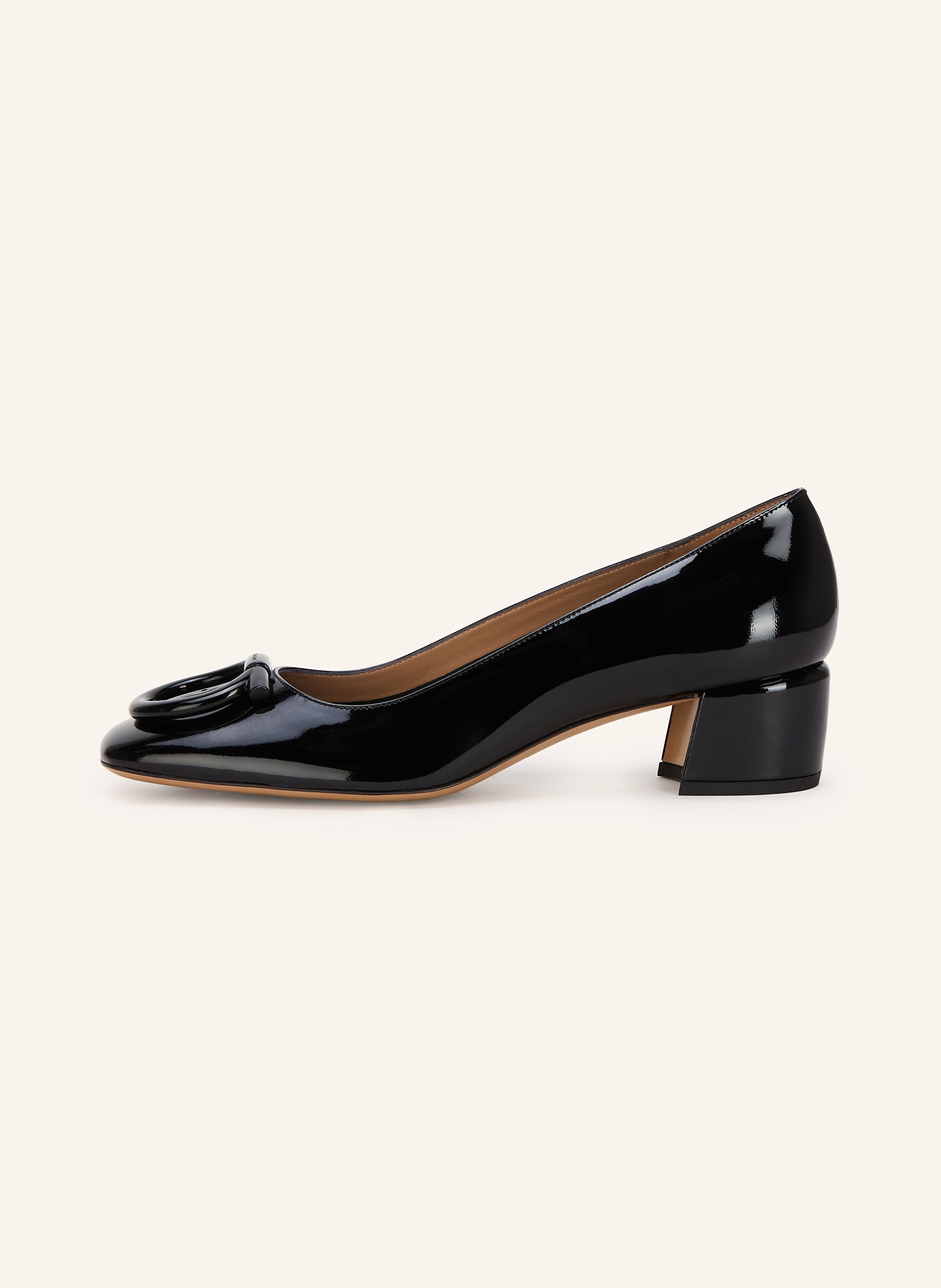 Thumbnail - Ferragamo Lack-Pumps Mara 40 schwarz