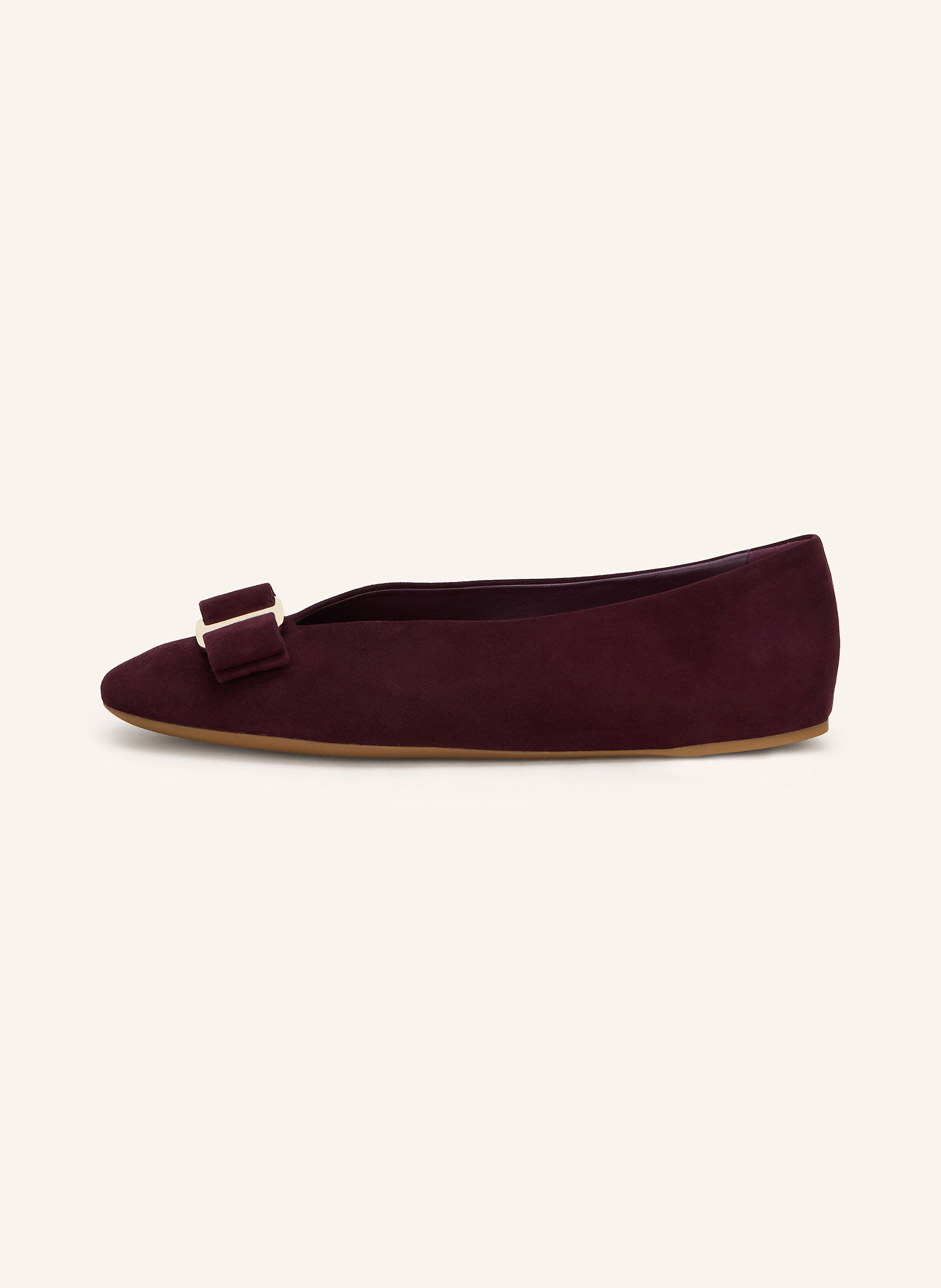 Thumbnail - Ferragamo Ballerinas Vanna rot