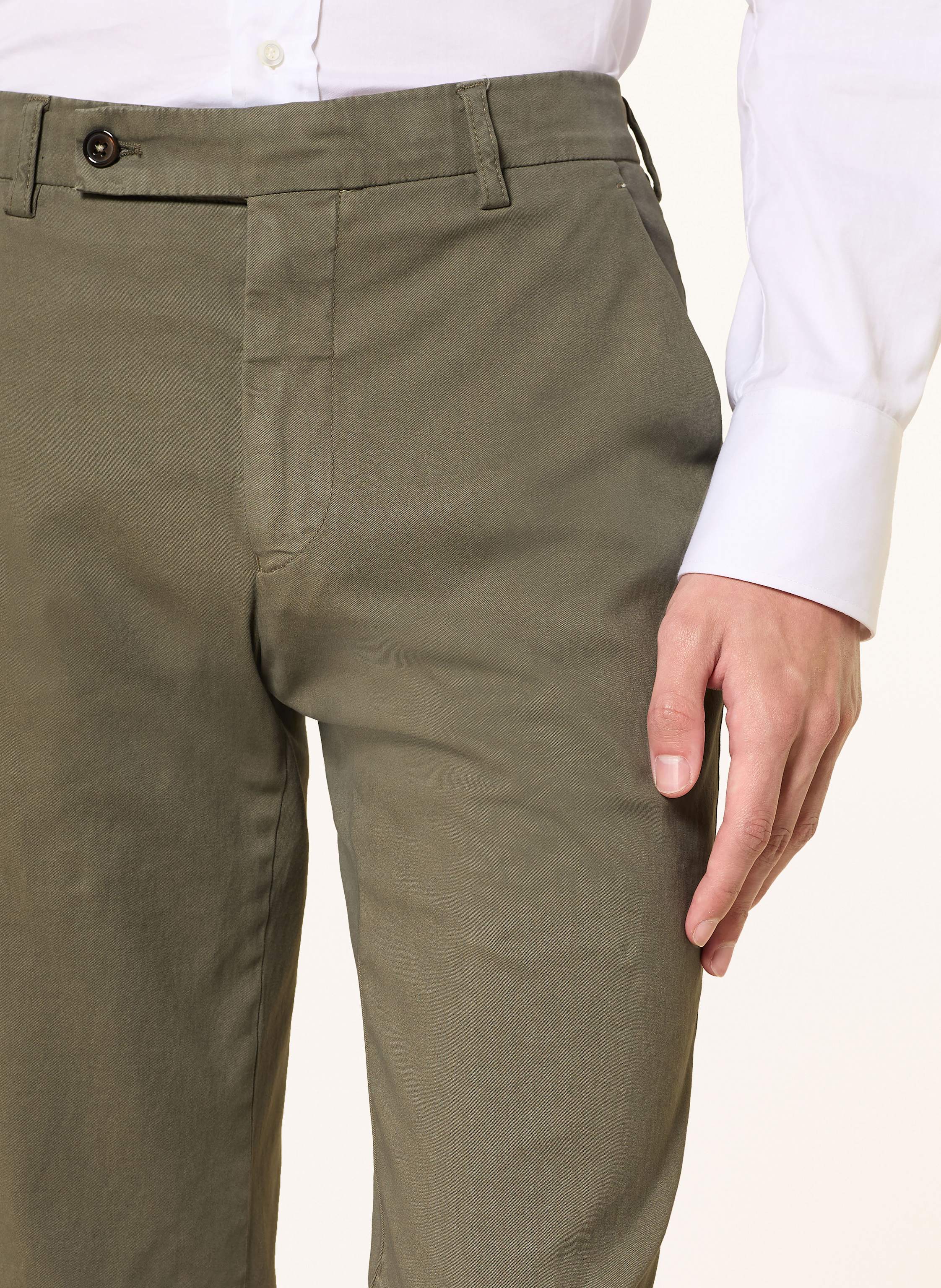 Thumbnail - Berwich Chino Morello Slim Fit gruen