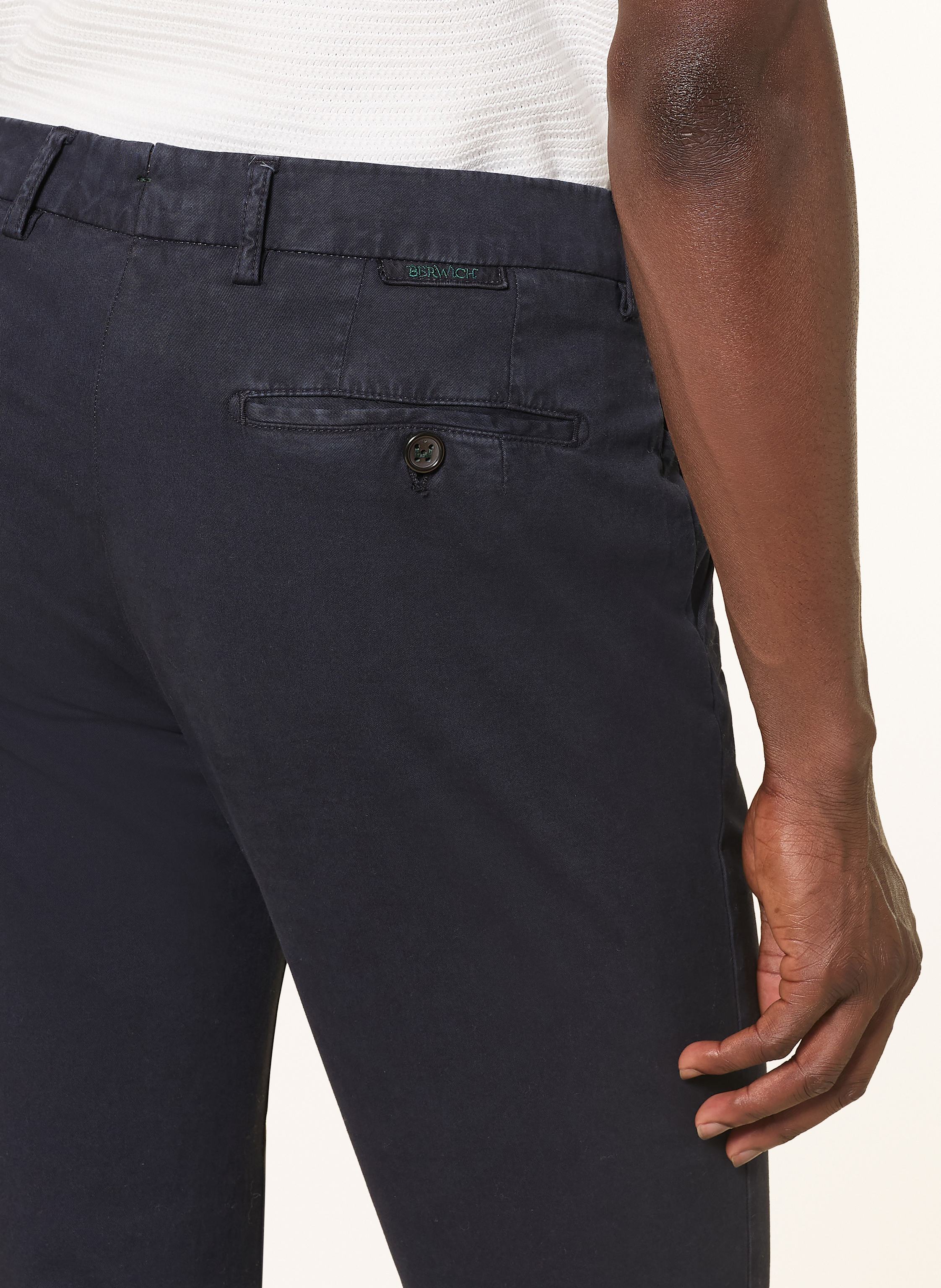 Thumbnail - Berwich Chino Morello Slim Fit blau