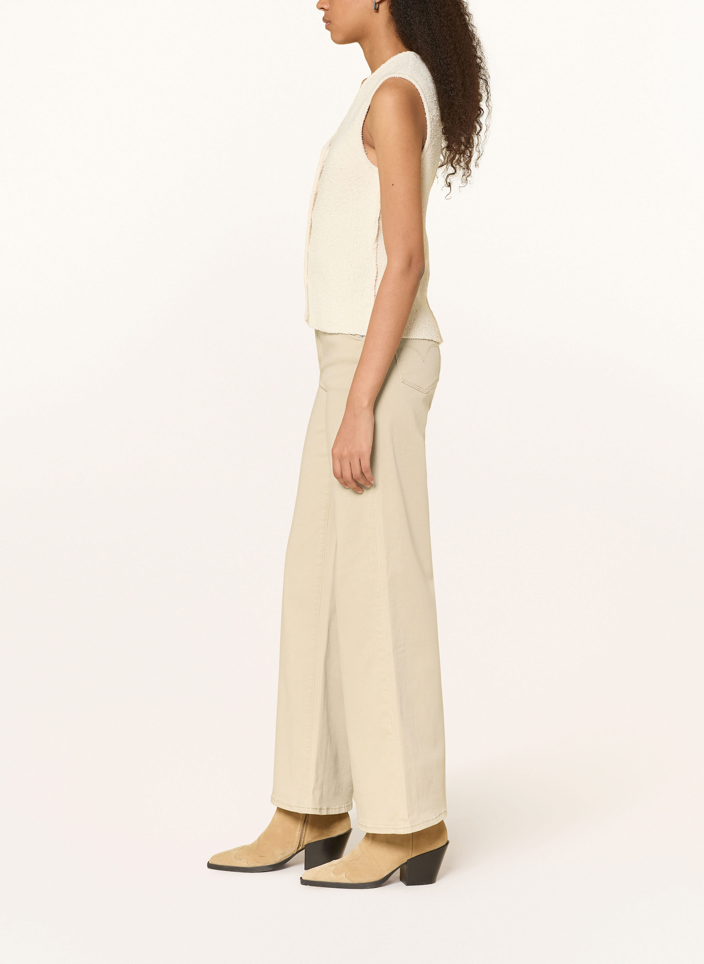 Thumbnail - Levi's® Wide Leg Jeans 318 Shaping beige