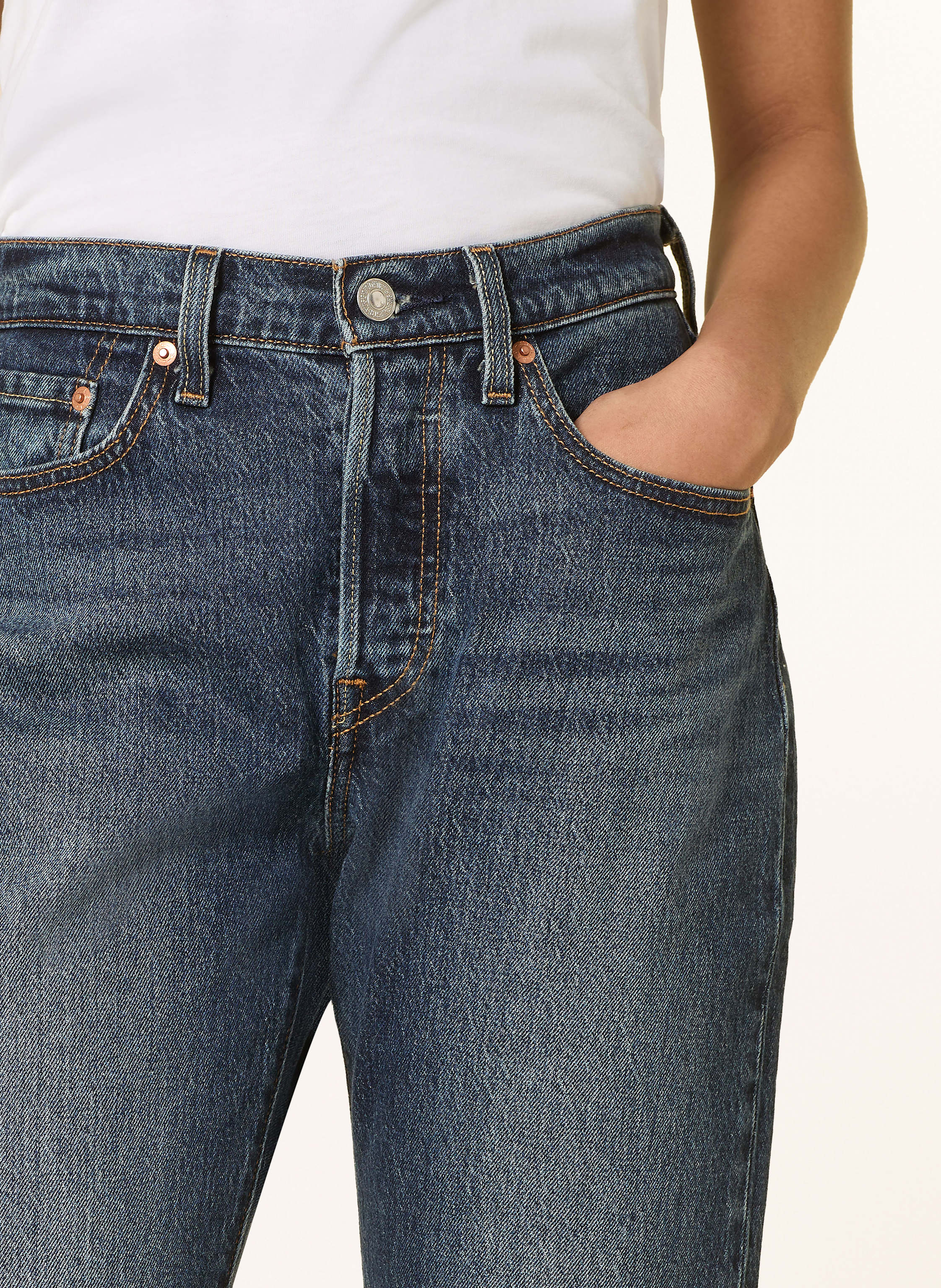 Thumbnail - Levi's® Straight Jeans 501 Curve blau